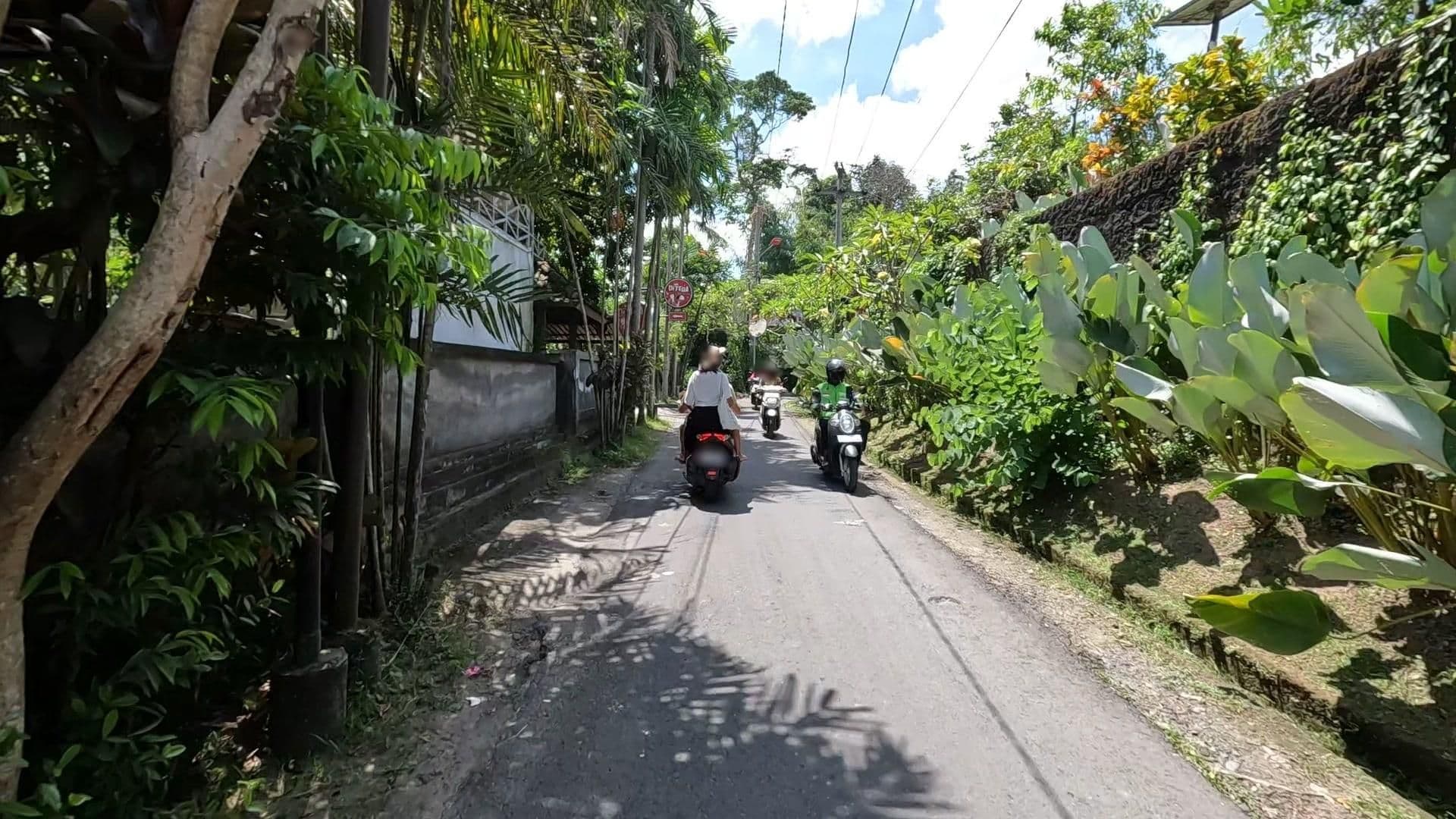 Street view near Ubud Raya Hotel, Ubud — © lucomsky (CC BY-SA · Mapillary)