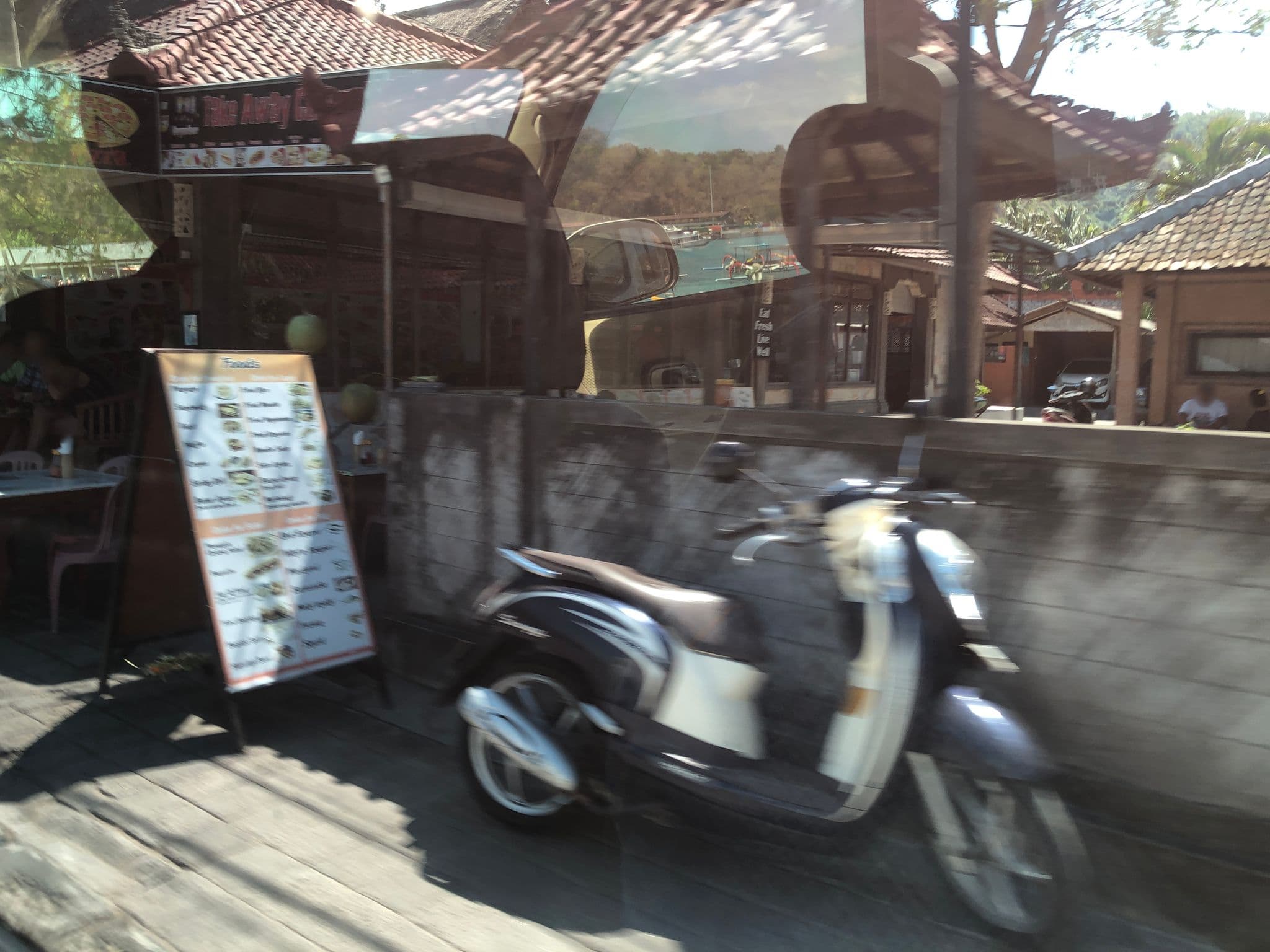 Street view near Padangbai Beach Homestay, Banjar Wangsian — © mottiger (CC BY-SA · Mapillary)