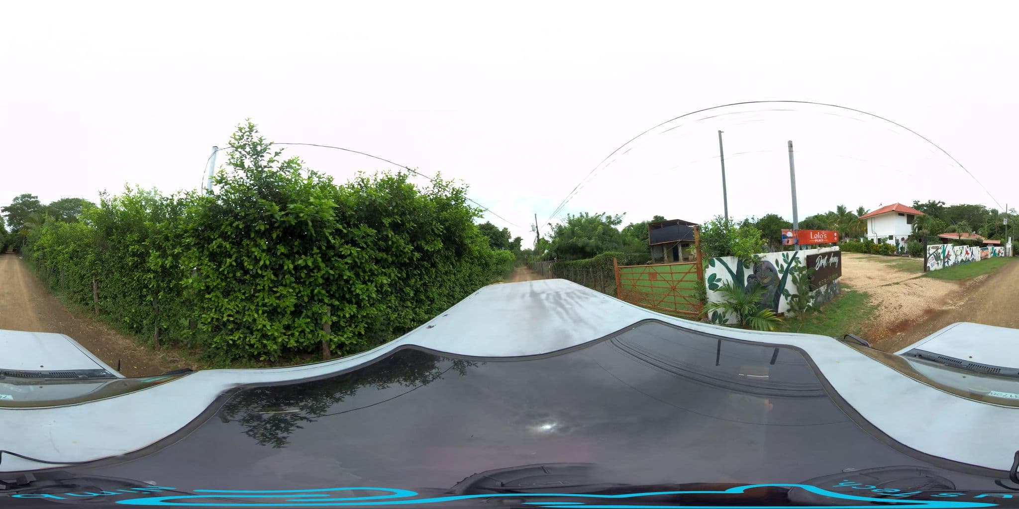 Street view near Drift Away Lodge, Tamarindo