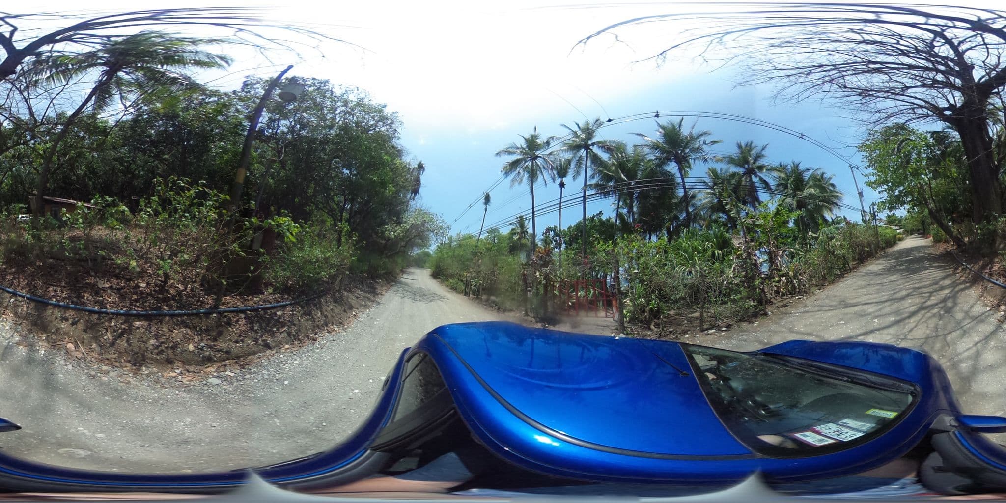 Street view near Hotel Los Mangos, Paquera