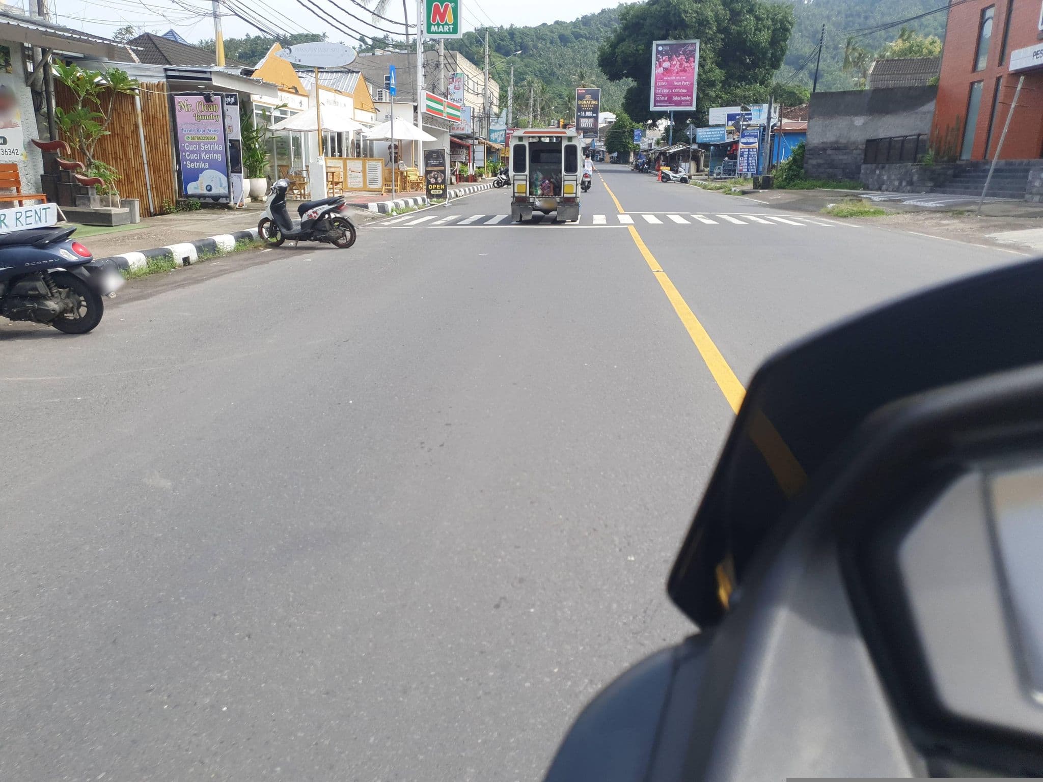 Street view near The Wira Café & Guesthouse, Senggigi — © russmcd (CC BY-SA · Mapillary)