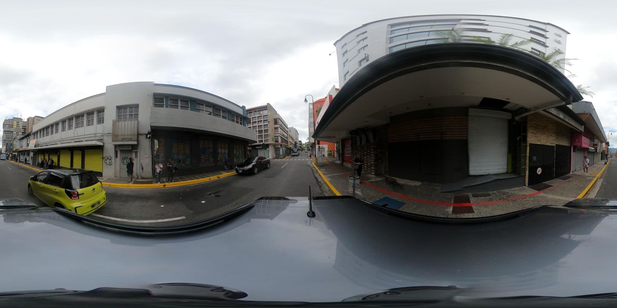 Street view near Hotel Presidente, San José