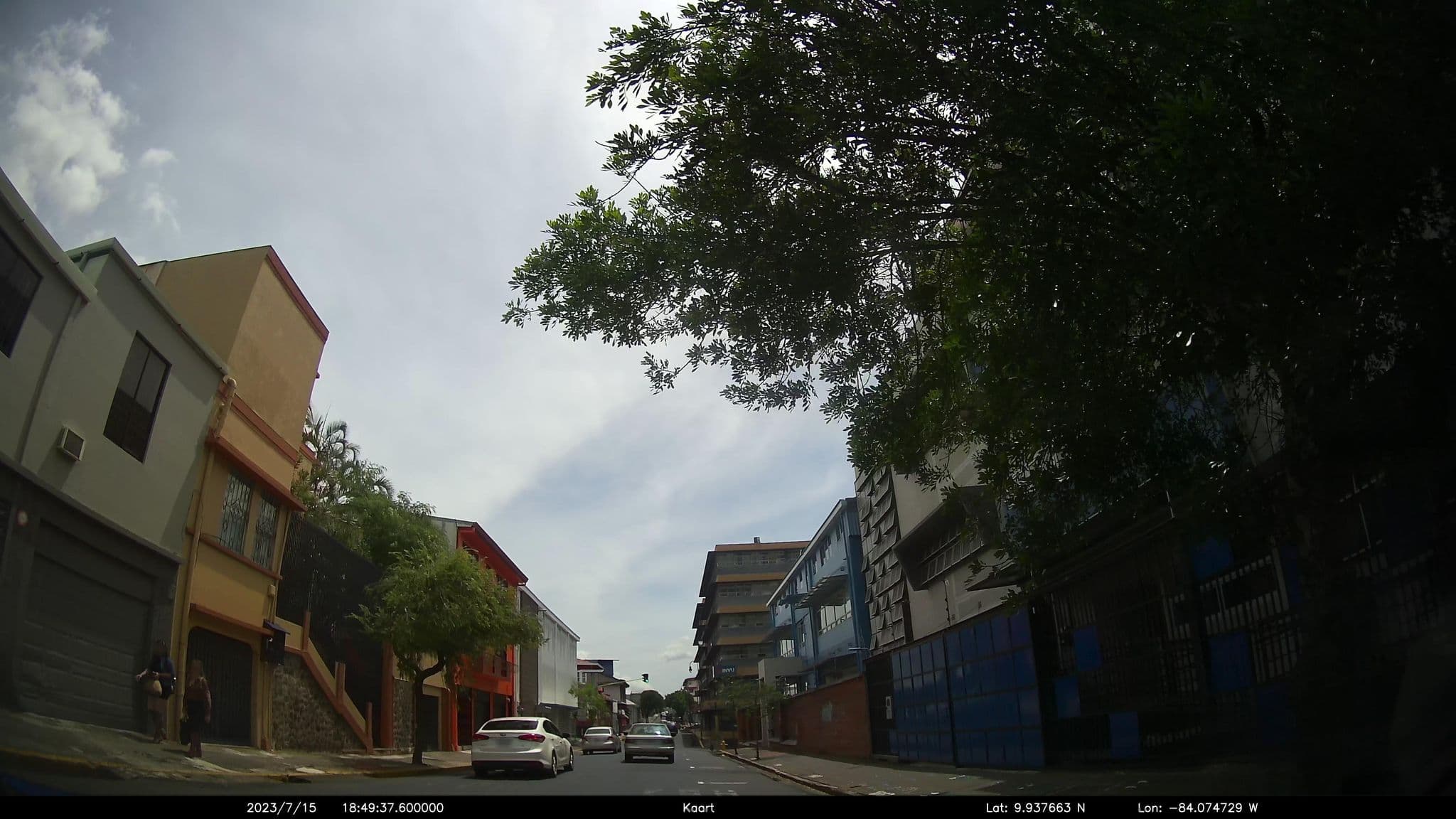 Street view near Pensión Latín Divas VIP, San José