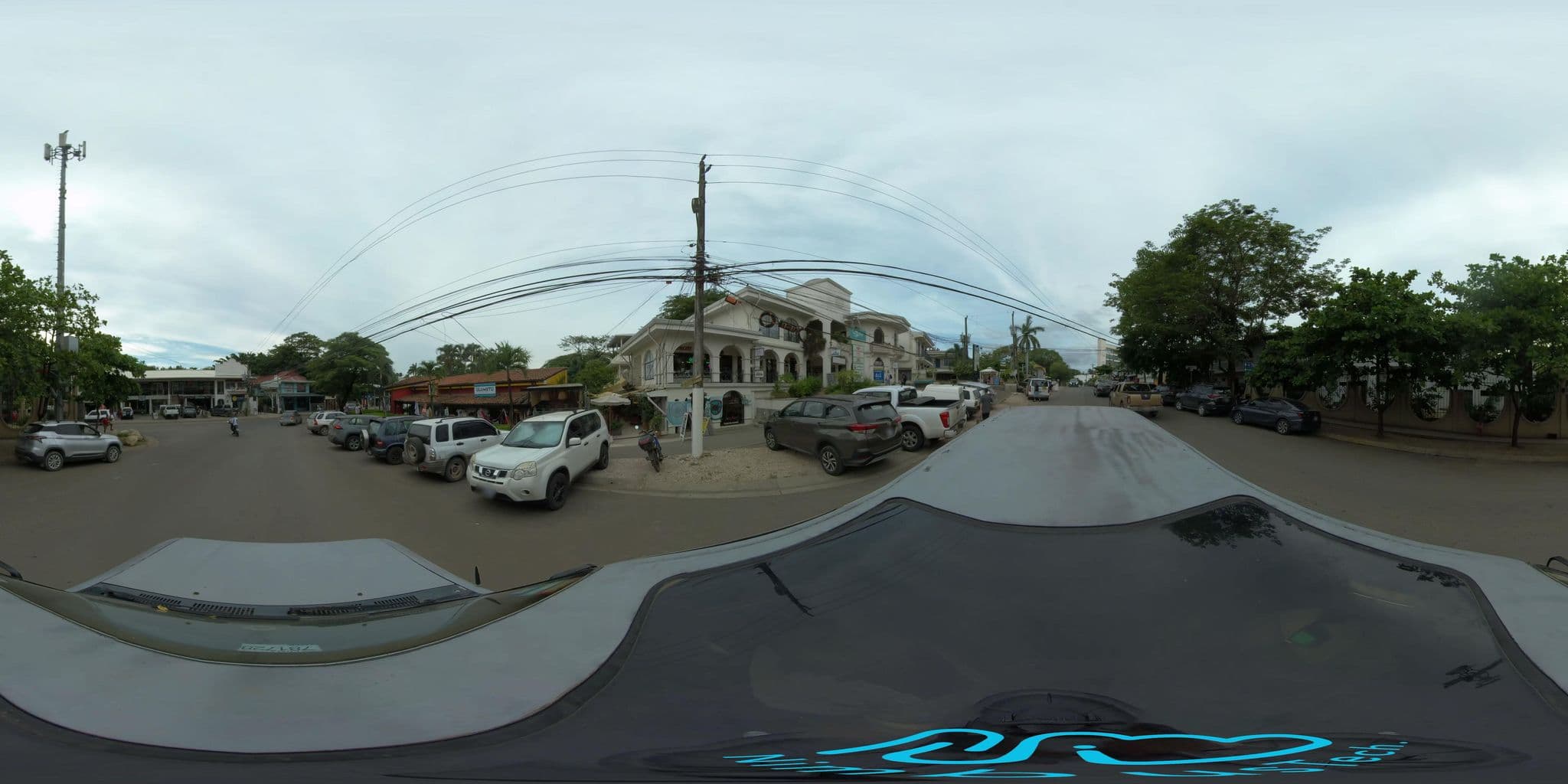 Street view near Zulu Surf Hotel, Tamarindo