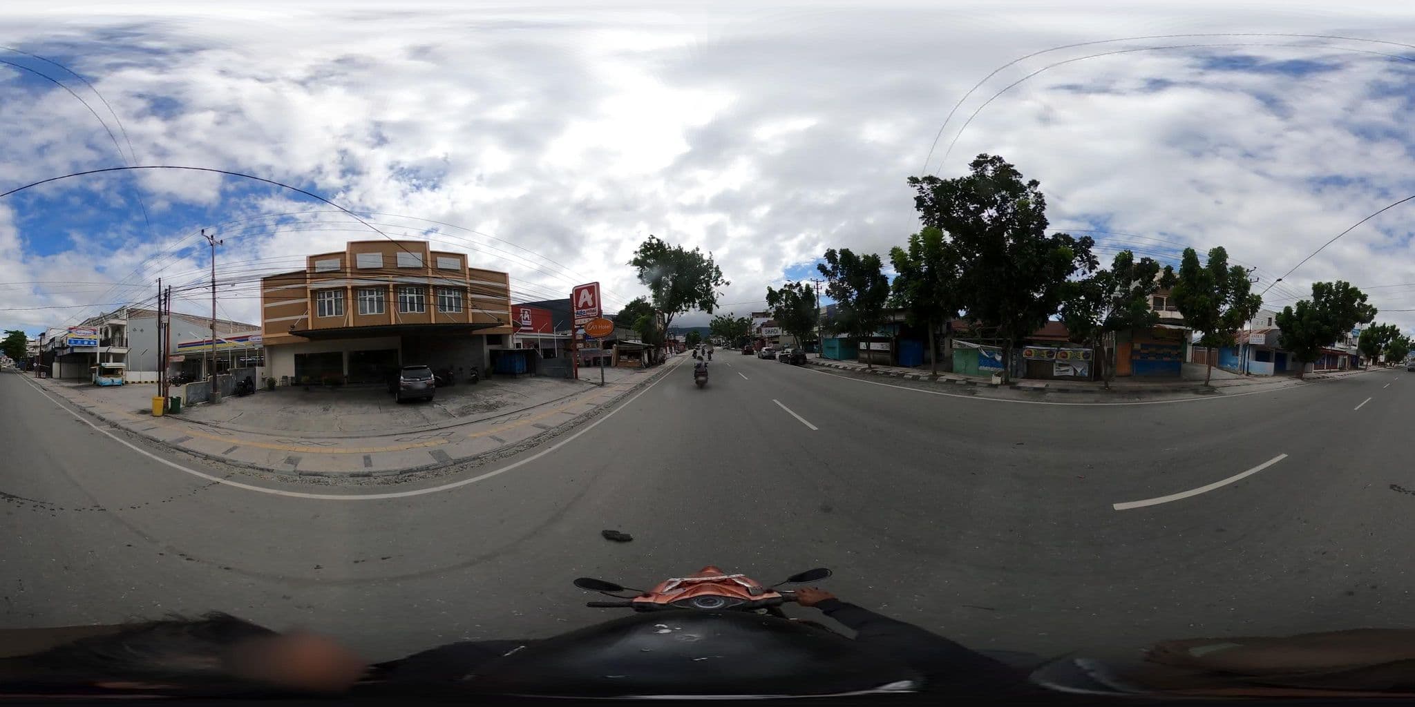 Street view near OVI Hotel, Palu — © benjidad (CC BY-SA · Mapillary)