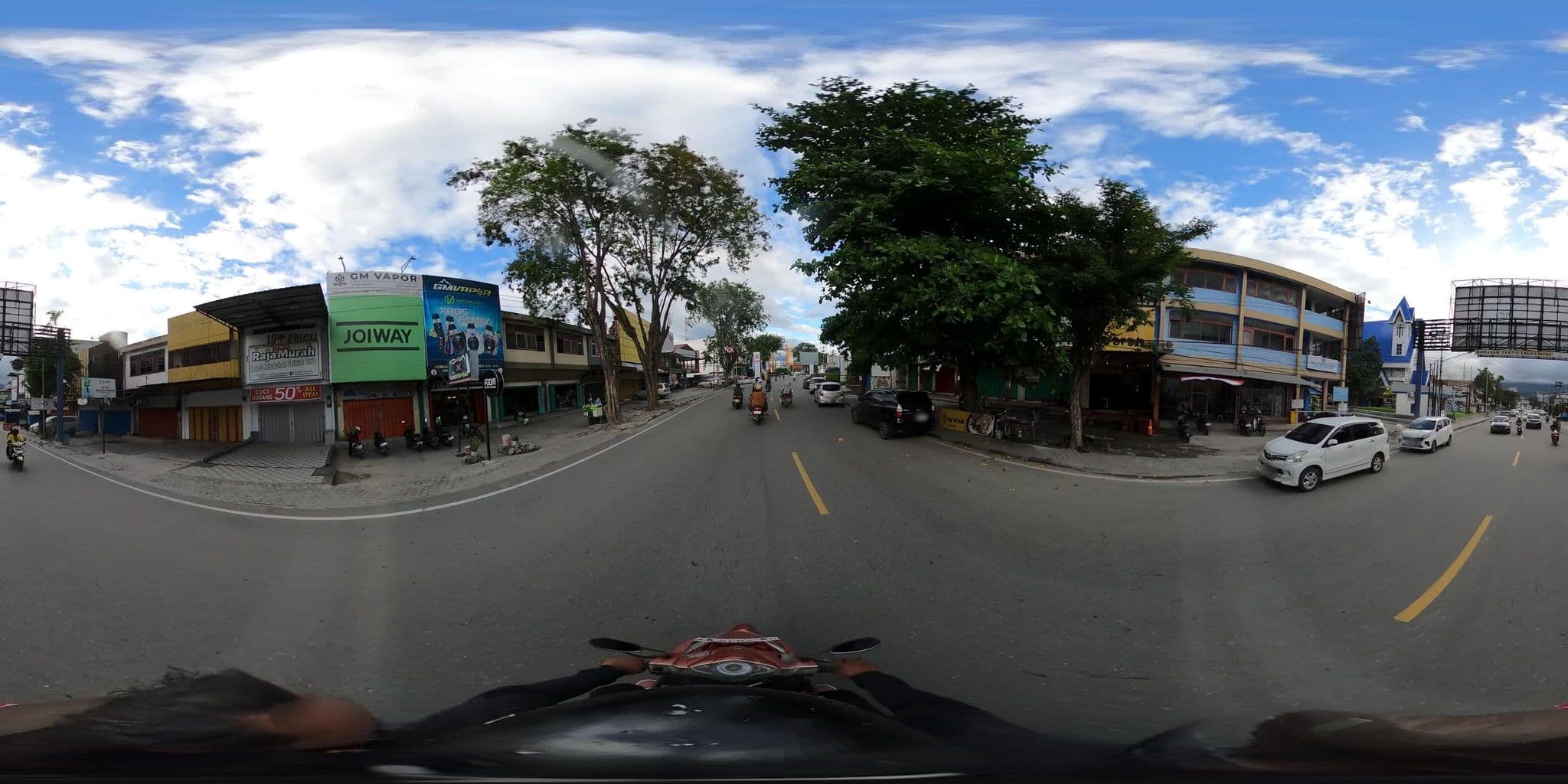 Street view near Patimura Hotel & Restauran, Palu — © benjidad (CC BY-SA · Mapillary)