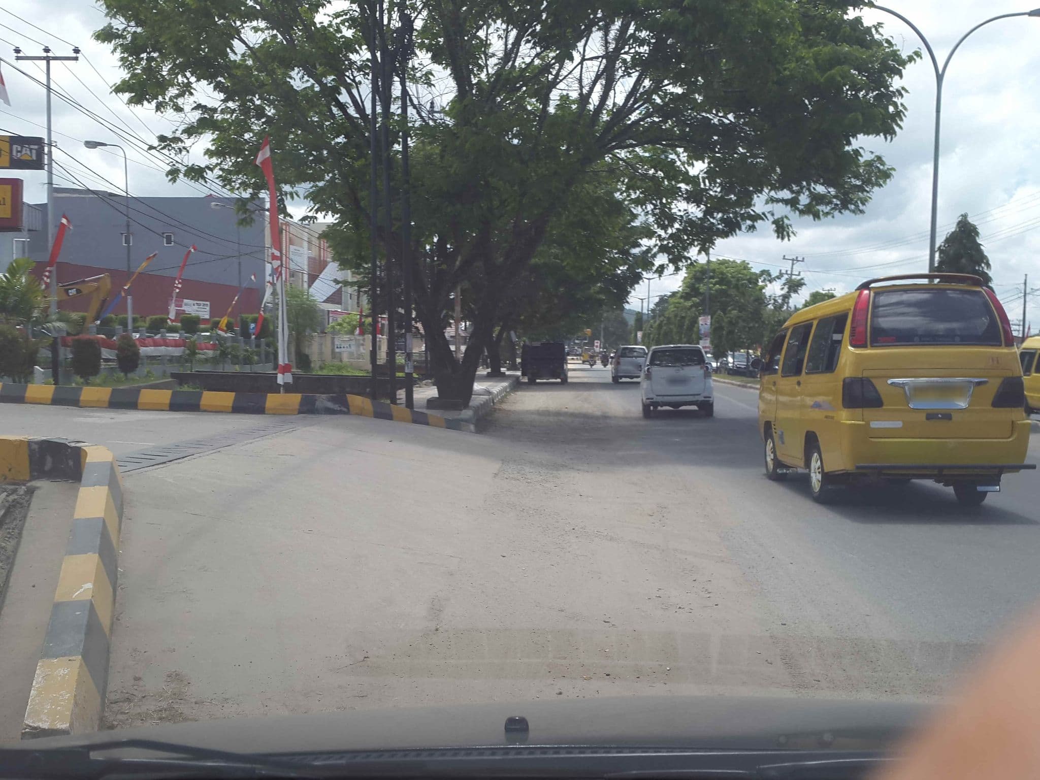 Street view near Hotel Cartenz, Sorong — © roadroid (CC BY-SA · Mapillary)