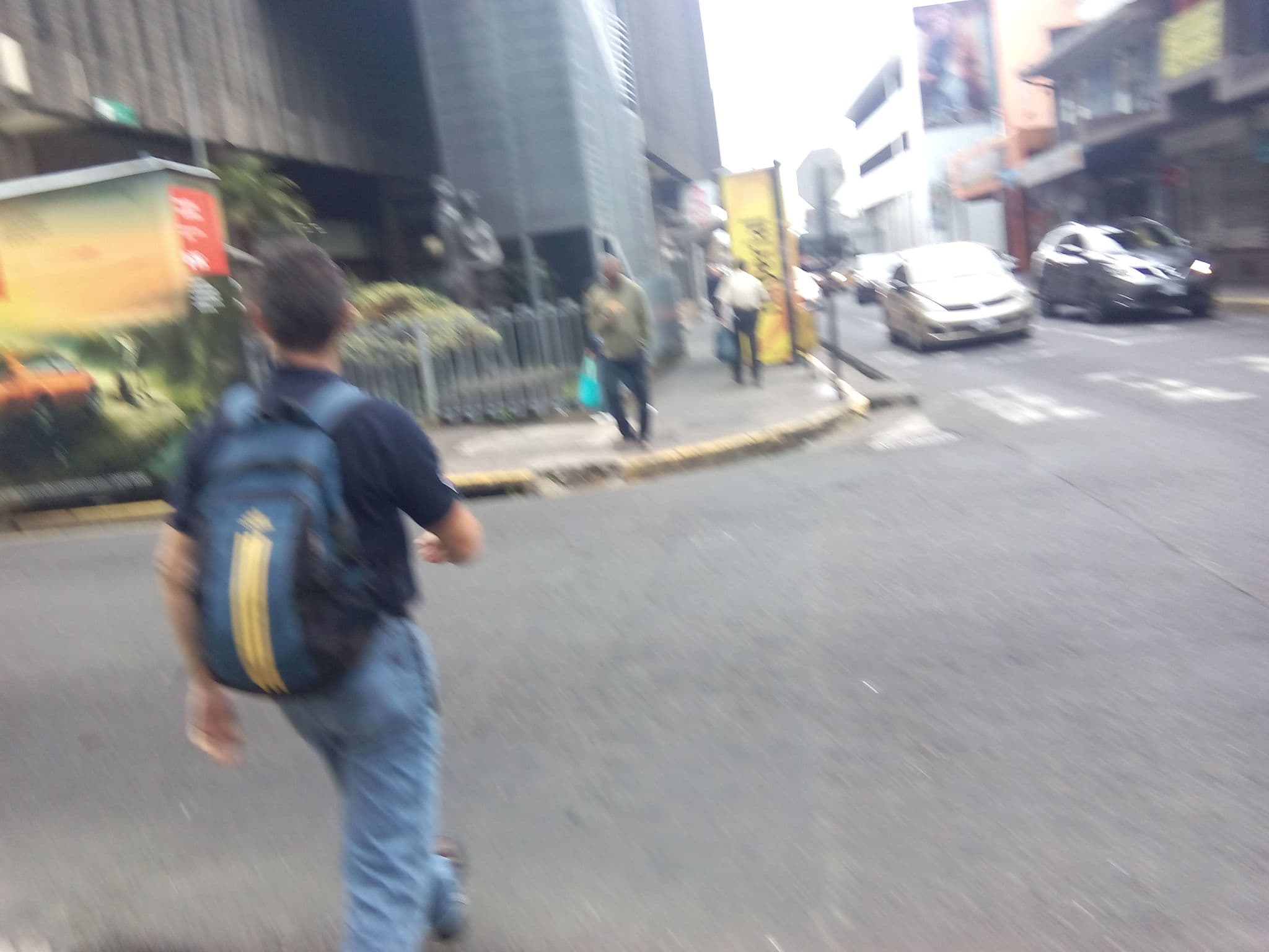 Street view near Hotel Soñador, San José