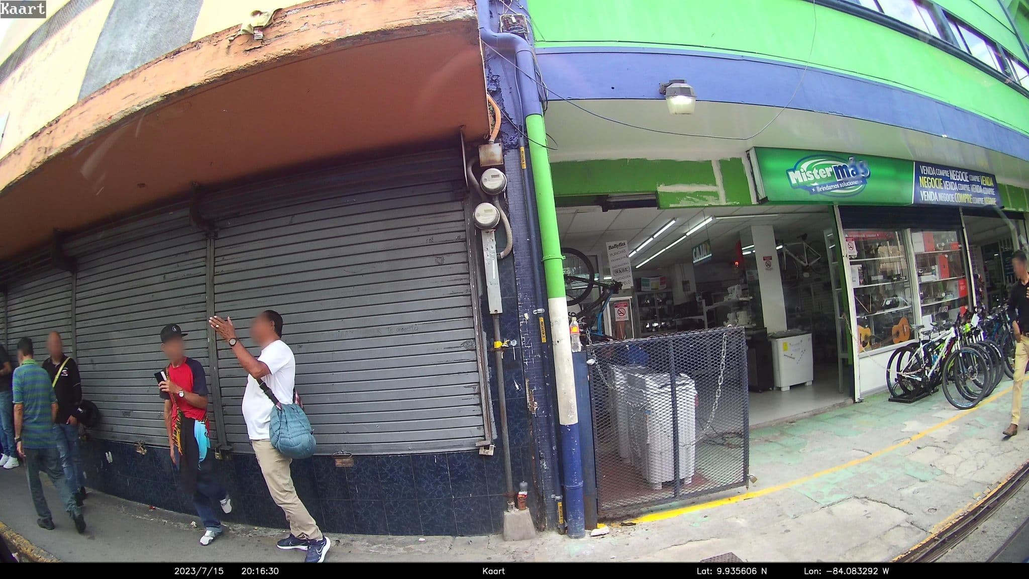 Street view near El Campeón, San José