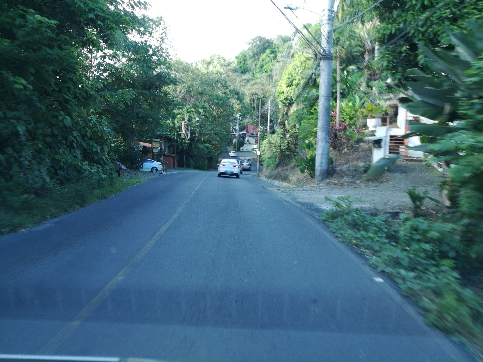 Street view near Villa Mymosa, Quepos