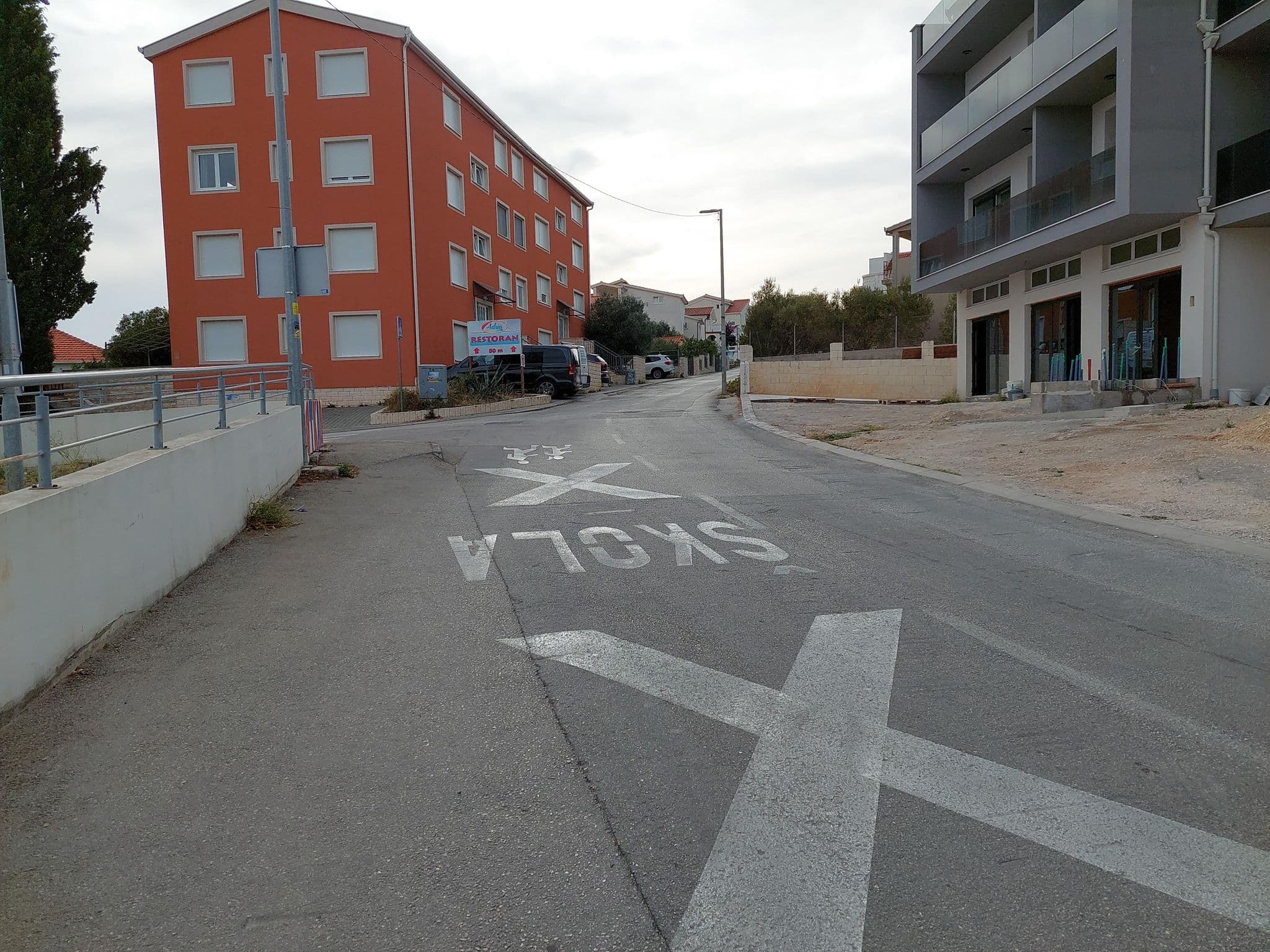 Street view near Apartments Patricia, Okrug Gornji — © polar7 (CC BY-SA · Mapillary)