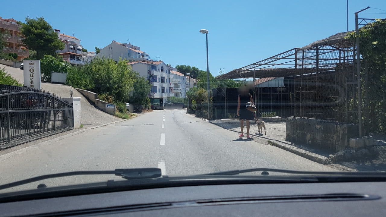 Street view near Villa Queen, Trogir — © mik007 (CC BY-SA · Mapillary)