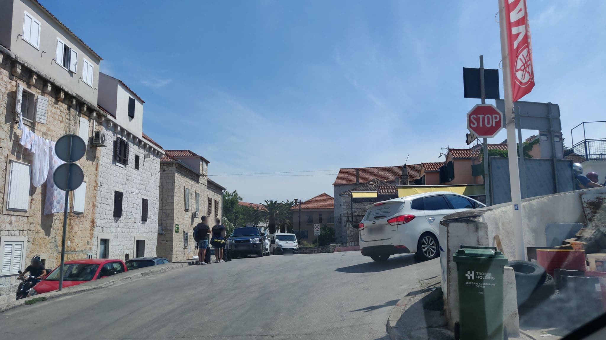 Street view near Maca Apartments, Trogir — © stefanb (CC BY-SA · Mapillary)