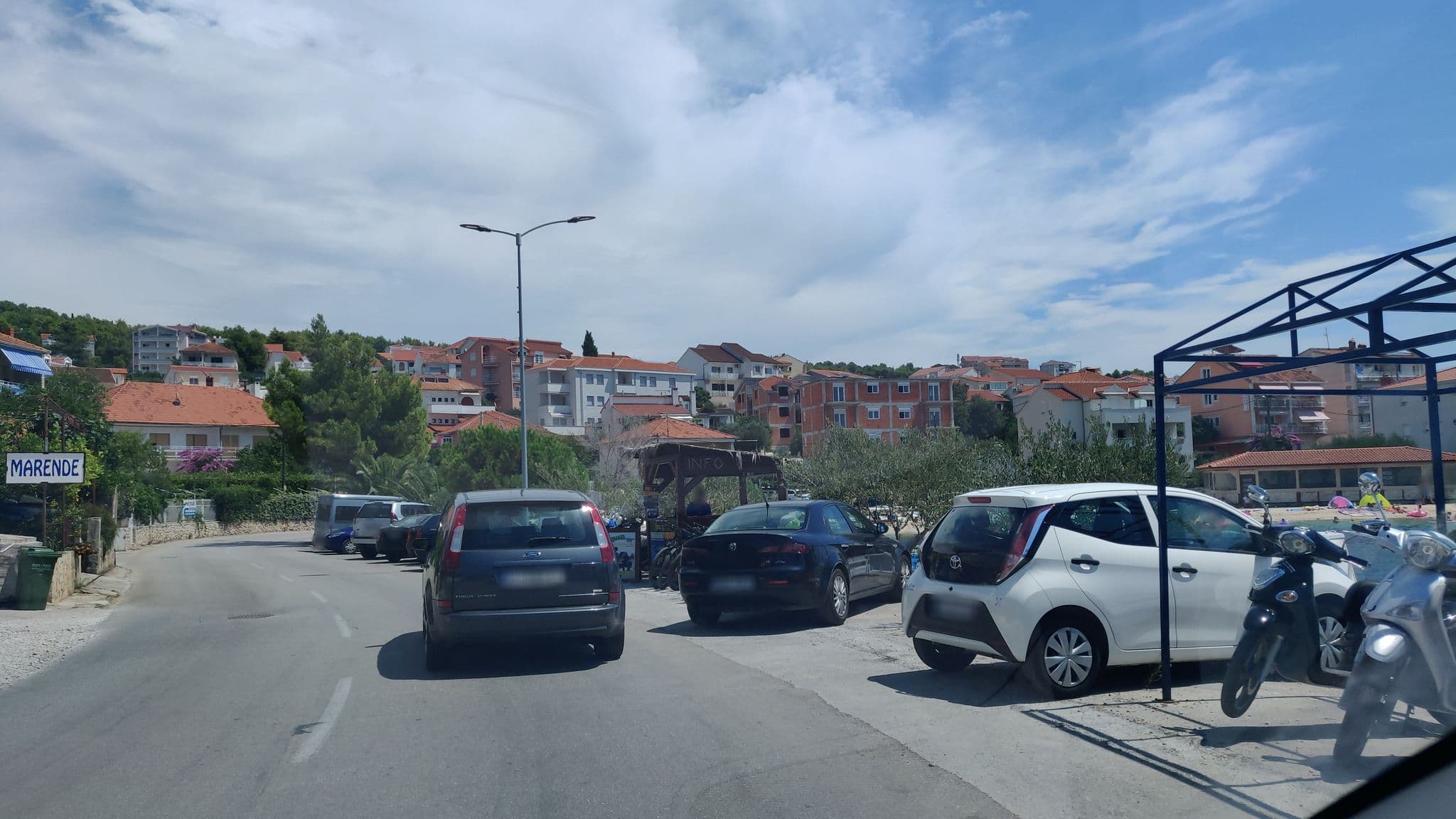 Street view near Apartments Villa Alfa, Okrug Gornji — © stefanb (CC BY-SA · Mapillary)