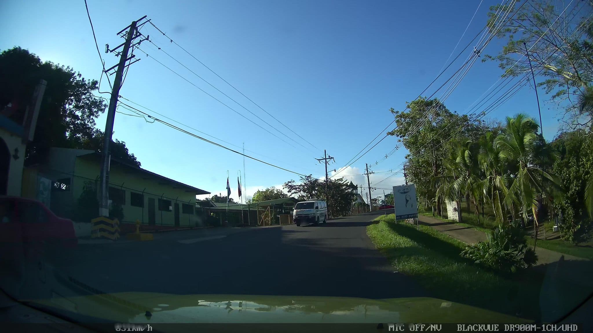 Street view near Villa Lirio, Quepos