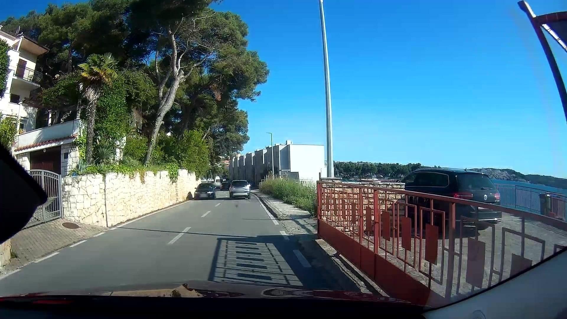 Street view near Apartments Mihaela - sea view, Trogir — © micmin1972 (CC BY-SA · Mapillary)
