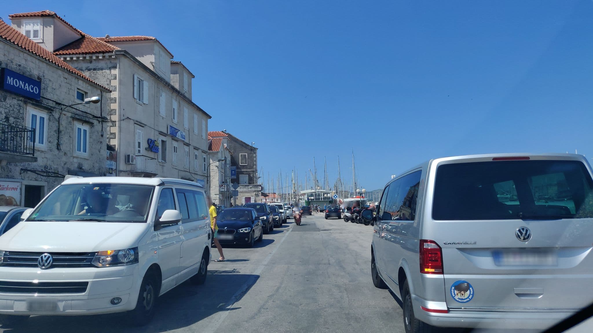 Street view near Villa Liza, Trogir — © stefanb (CC BY-SA · Mapillary)