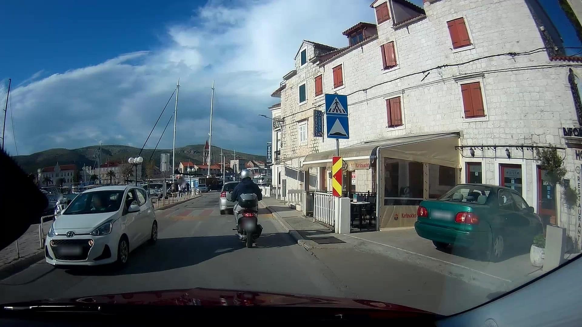 Street view near Apartmani Riva, Trogir — © micmin1972 (CC BY-SA · Mapillary)