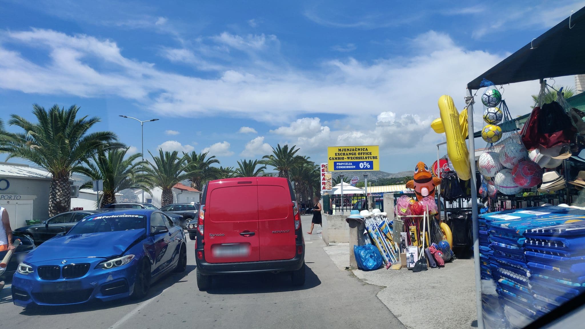 Street view near Apartments by the sea Okrug Gornji, Ciovo - 6067, Okrug Gornji — © stefanb (CC BY-SA · Mapillary)