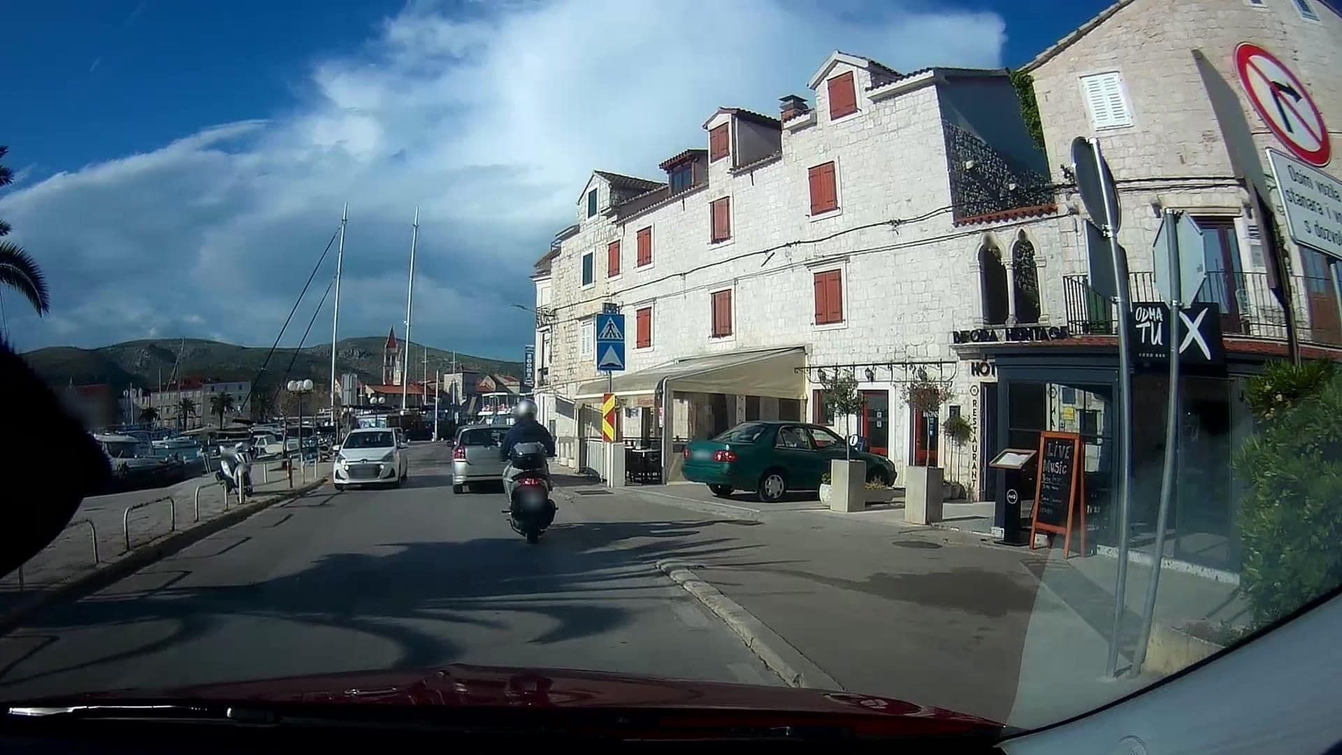 Street view near Apartments Riva, Trogir — © micmin1972 (CC BY-SA · Mapillary)