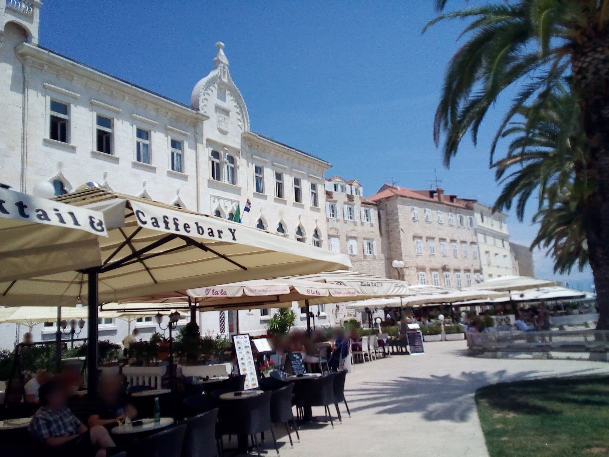 Street view near Fontana Hotel Trogir, Trogir — © karthoo (CC BY-SA · Mapillary)