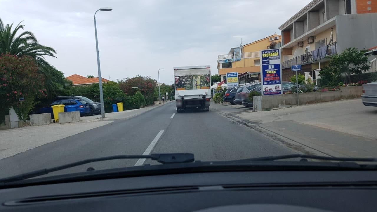 Street view near Apartments Tonka, Orebić — © mik007 (CC BY-SA · Mapillary)