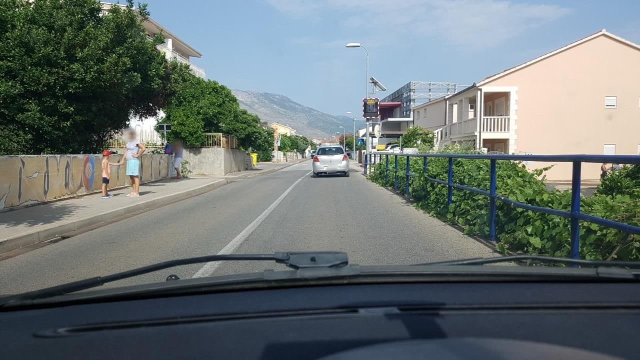 Street view near Private Apartments Orebic, Orebić — © mik007 (CC BY-SA · Mapillary)