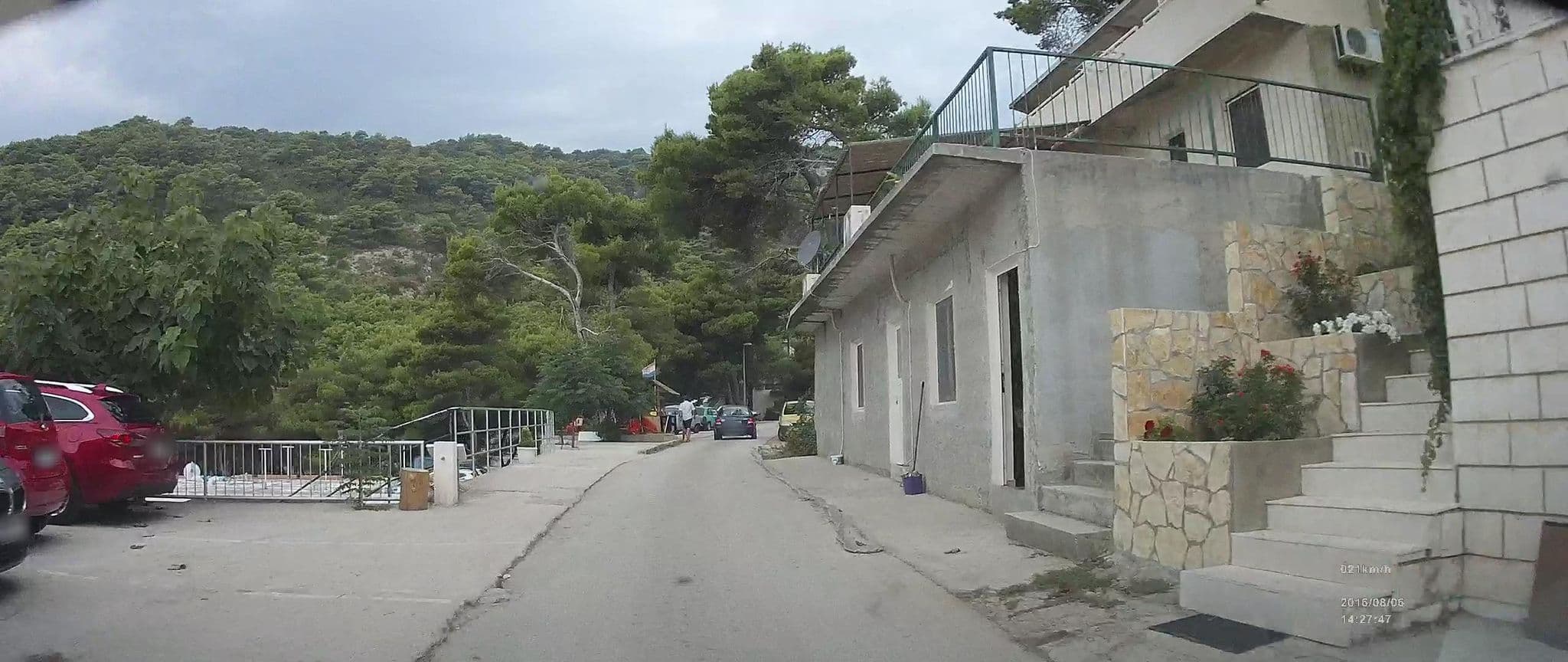 Street view near Apartments Feral, Zaton — © idelac (CC BY-SA · Mapillary)