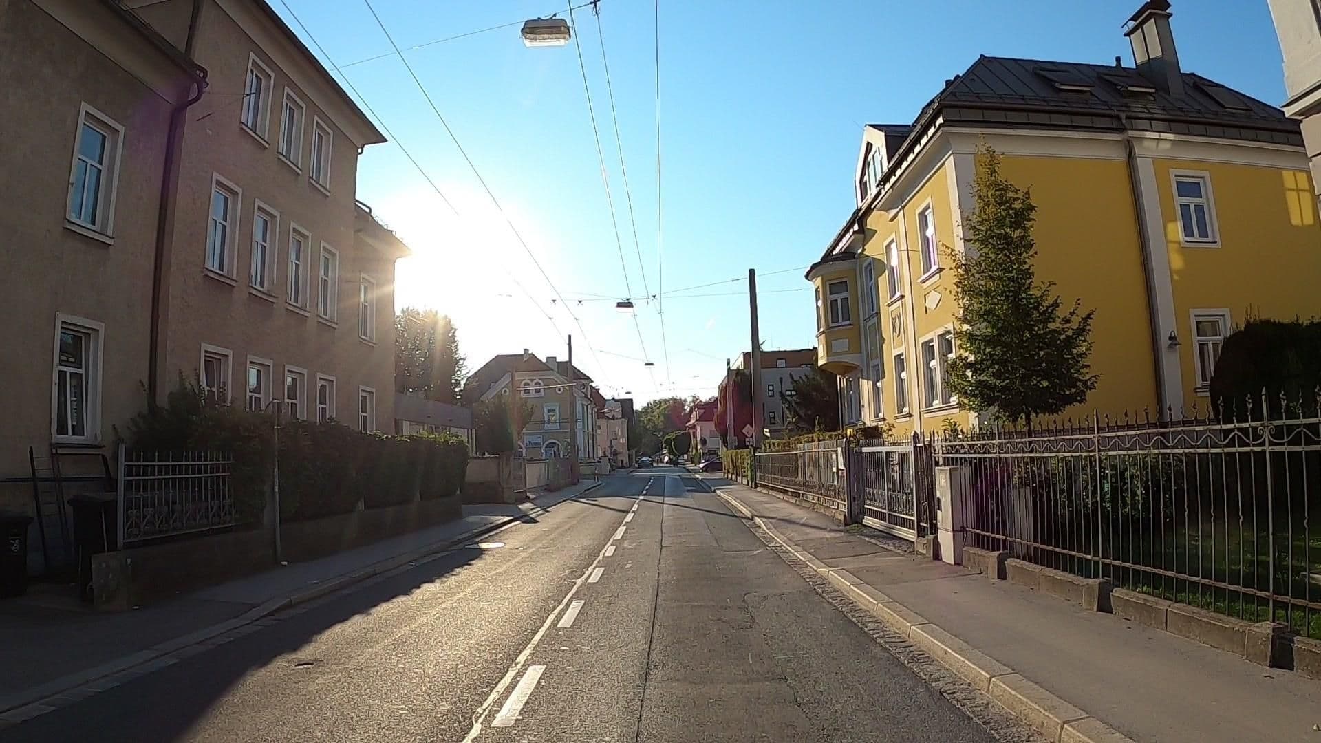 Street view near Villa Flöckner, Salzburg — © osmplus_org (CC BY-SA · Mapillary)