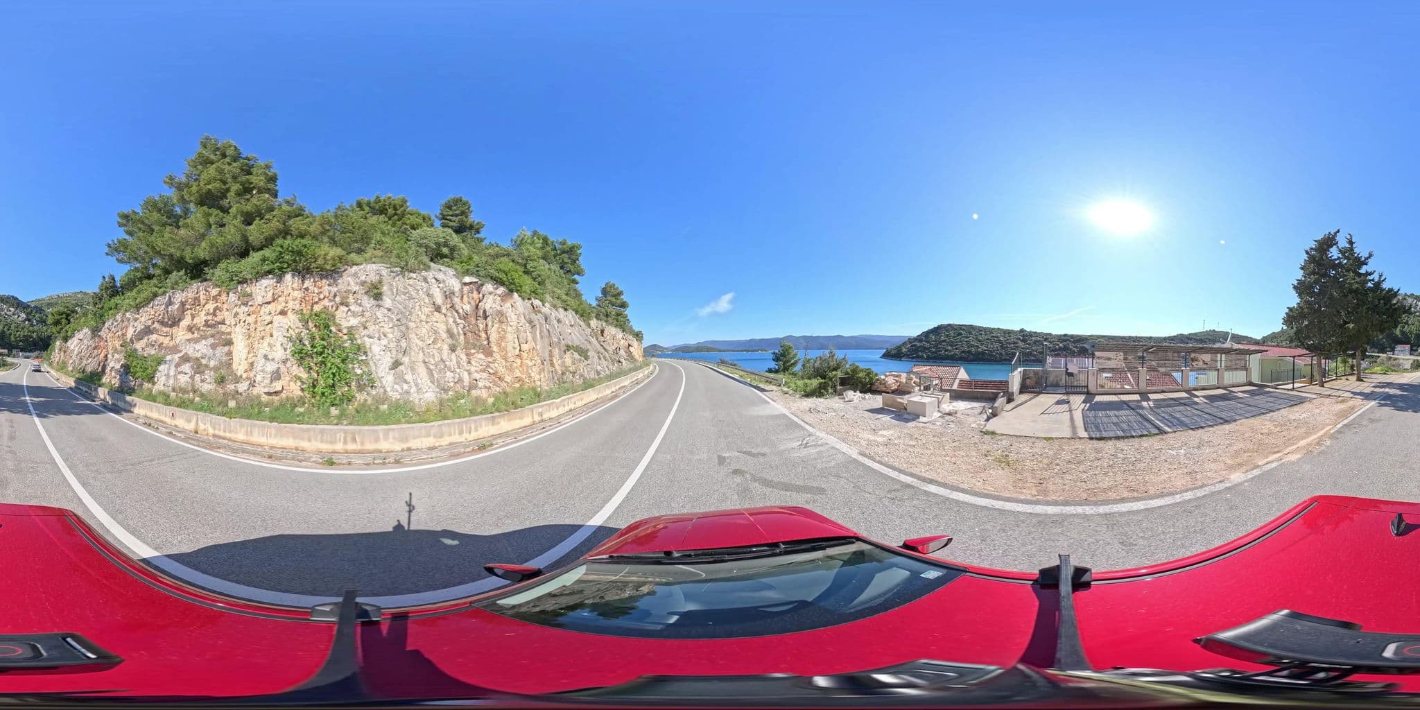 Street view near Apartments Regina Maris, Opuzen — © tomislavzen12 (CC BY-SA · Mapillary)