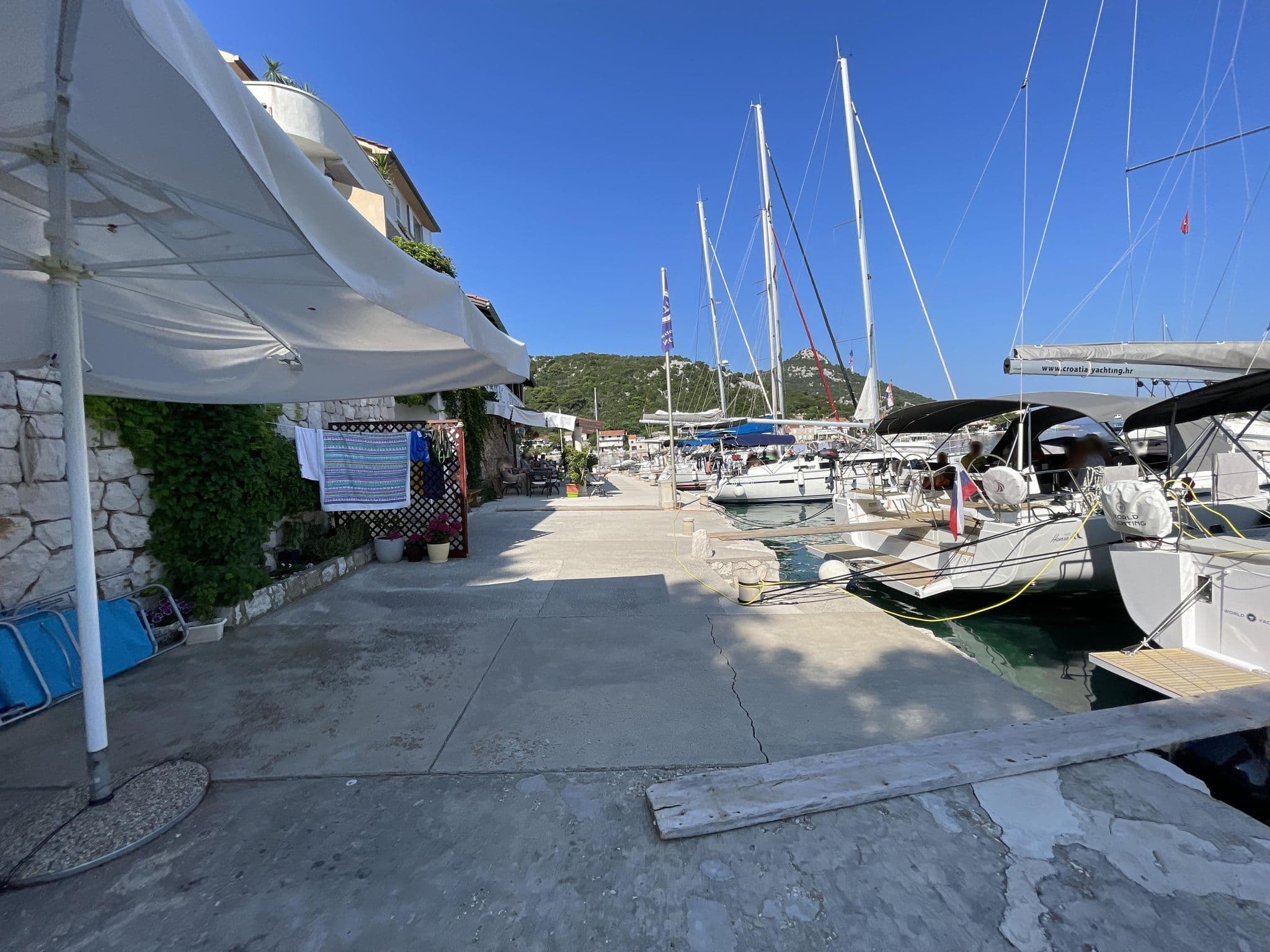 Street view near Villa Maria Zaklopatica, Lastovo, Blato — © filipb (CC BY-SA · Mapillary)