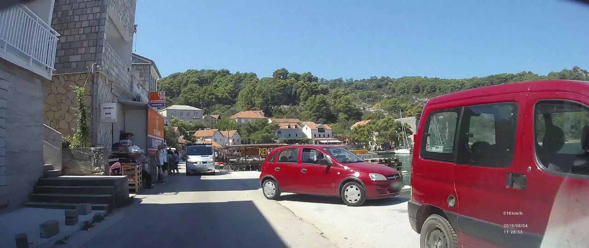 Street view near Guest House Aloha, Lumbarda — © idelac (CC BY-SA · Mapillary)