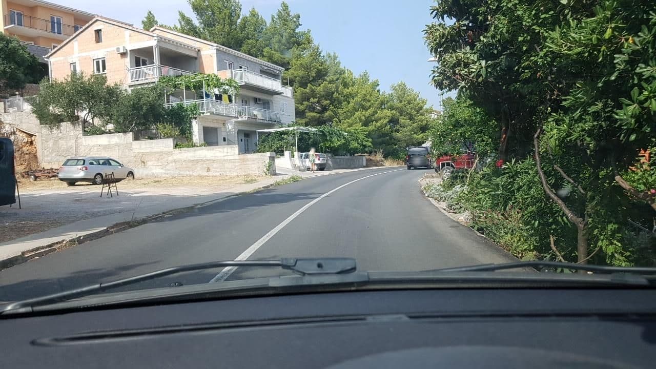 Street view near Apartments Kristina, Orebić — © mik007 (CC BY-SA · Mapillary)