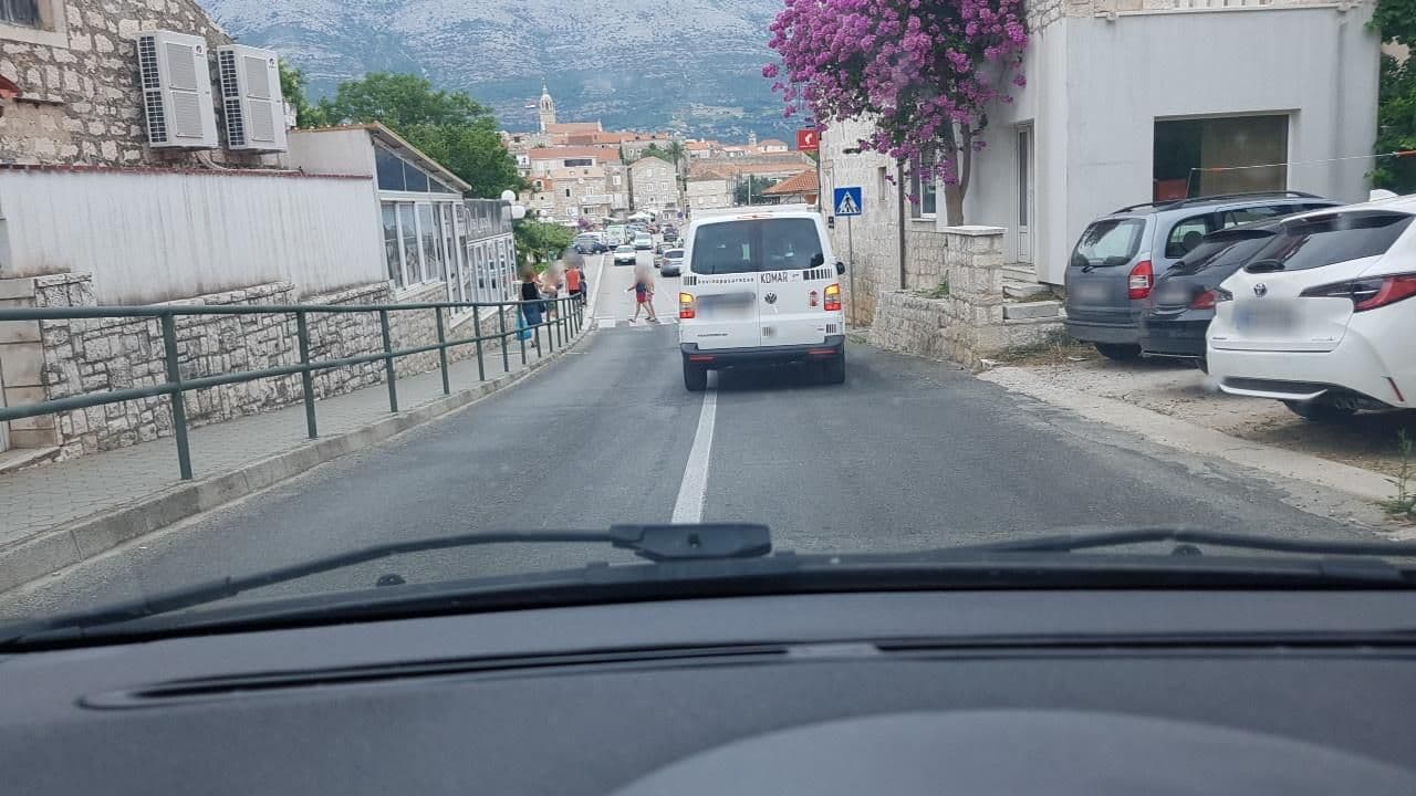 Street view near Apartments Ivancevic, Korčula — © mik007 (CC BY-SA · Mapillary)