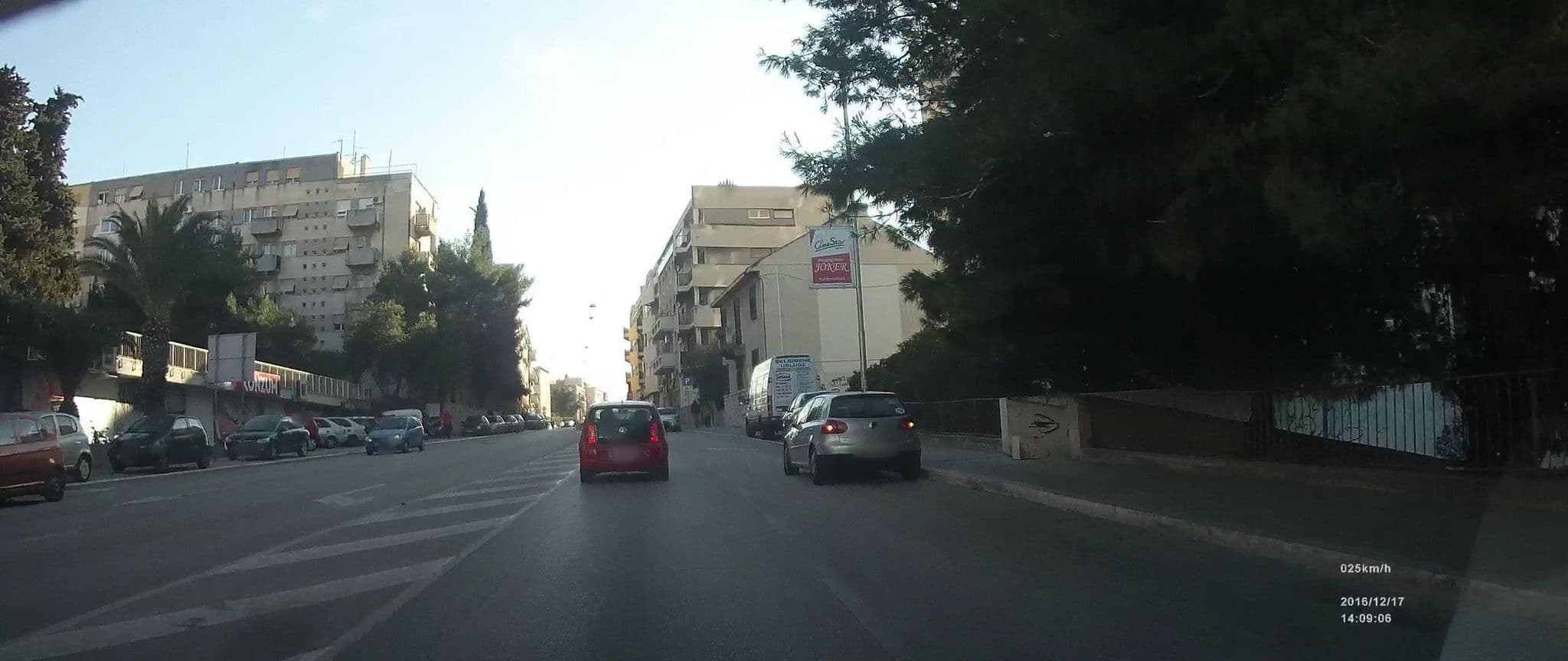 Street view near Apartment Ultra Poljud, Split — © idelac (CC BY-SA · Mapillary)