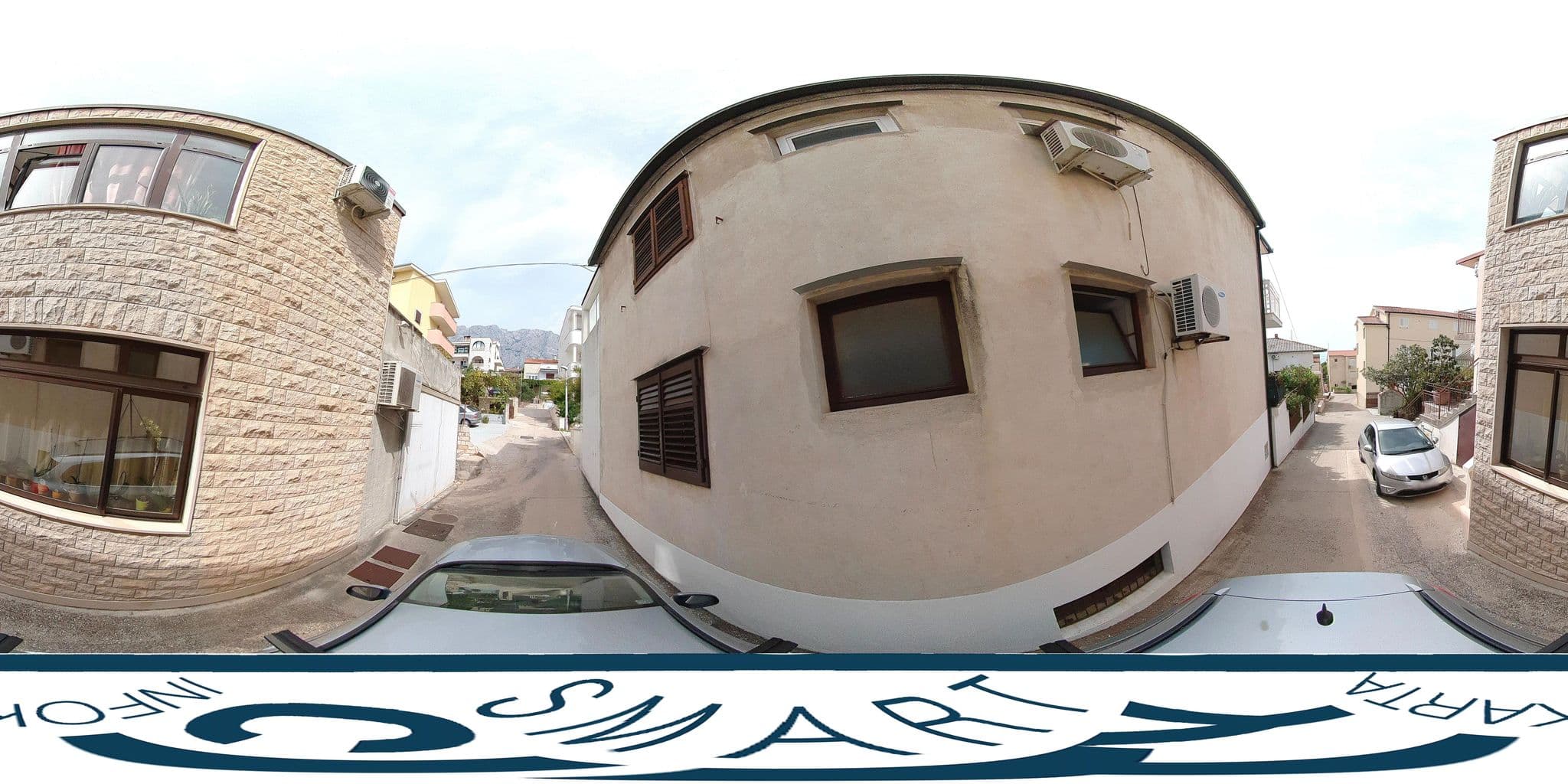 Street view near Villa Ivona, Makarska — © SilvioBasic (CC BY-SA · Mapillary)