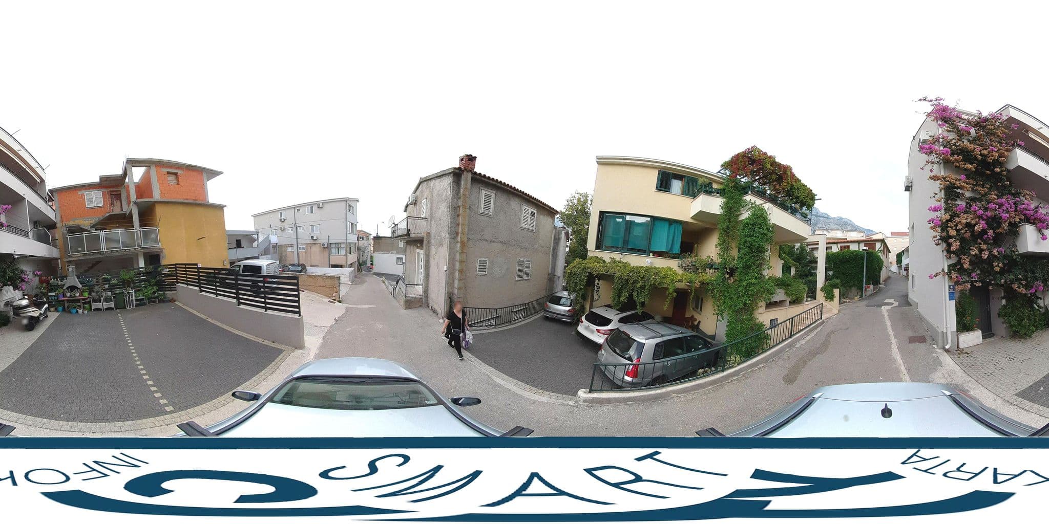 Street view near Apartments Luny, Makarska — © SilvioBasic (CC BY-SA · Mapillary)