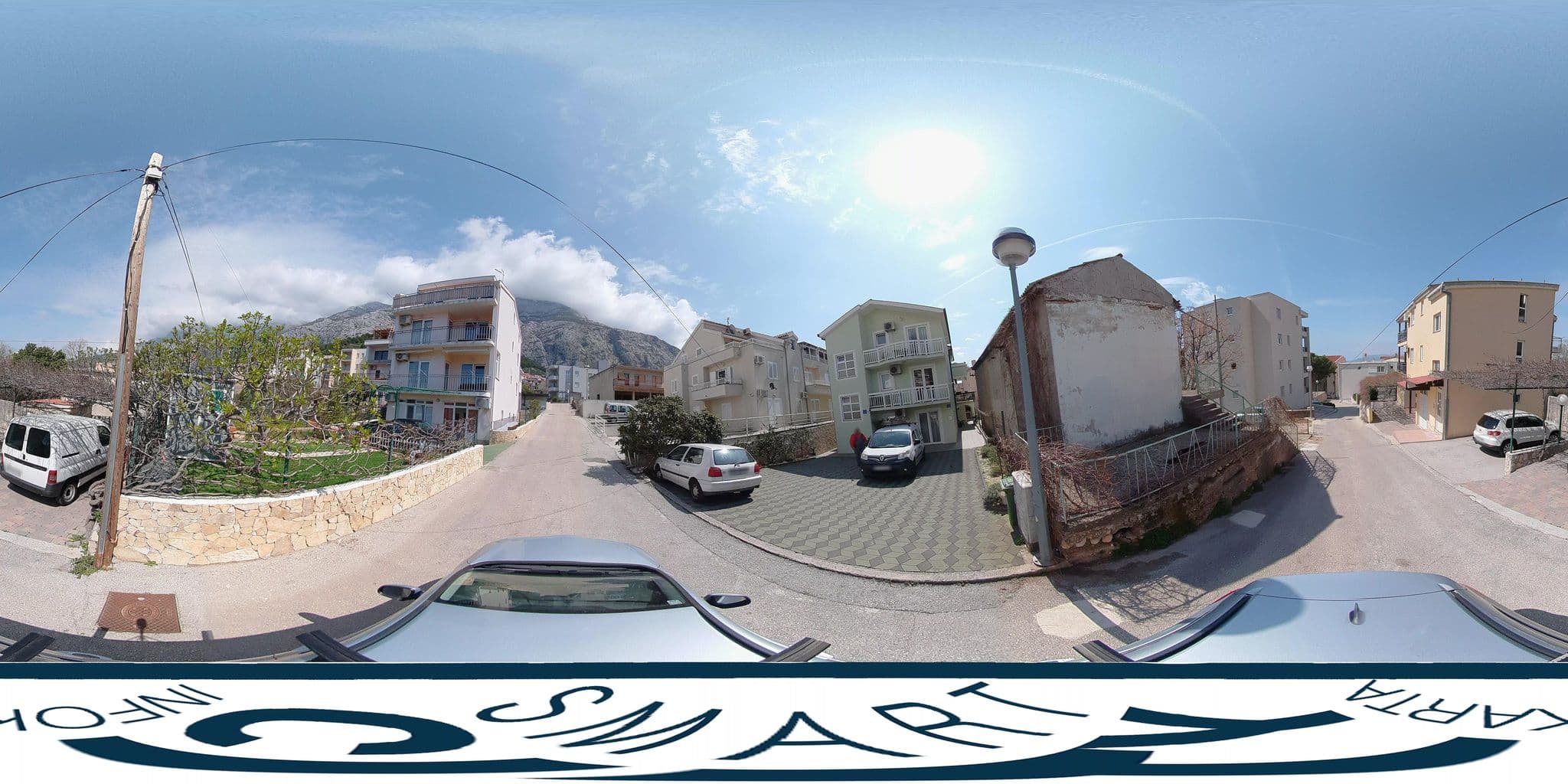 Street view near Apartments Matko, Makarska — © SilvioBasic (CC BY-SA · Mapillary)