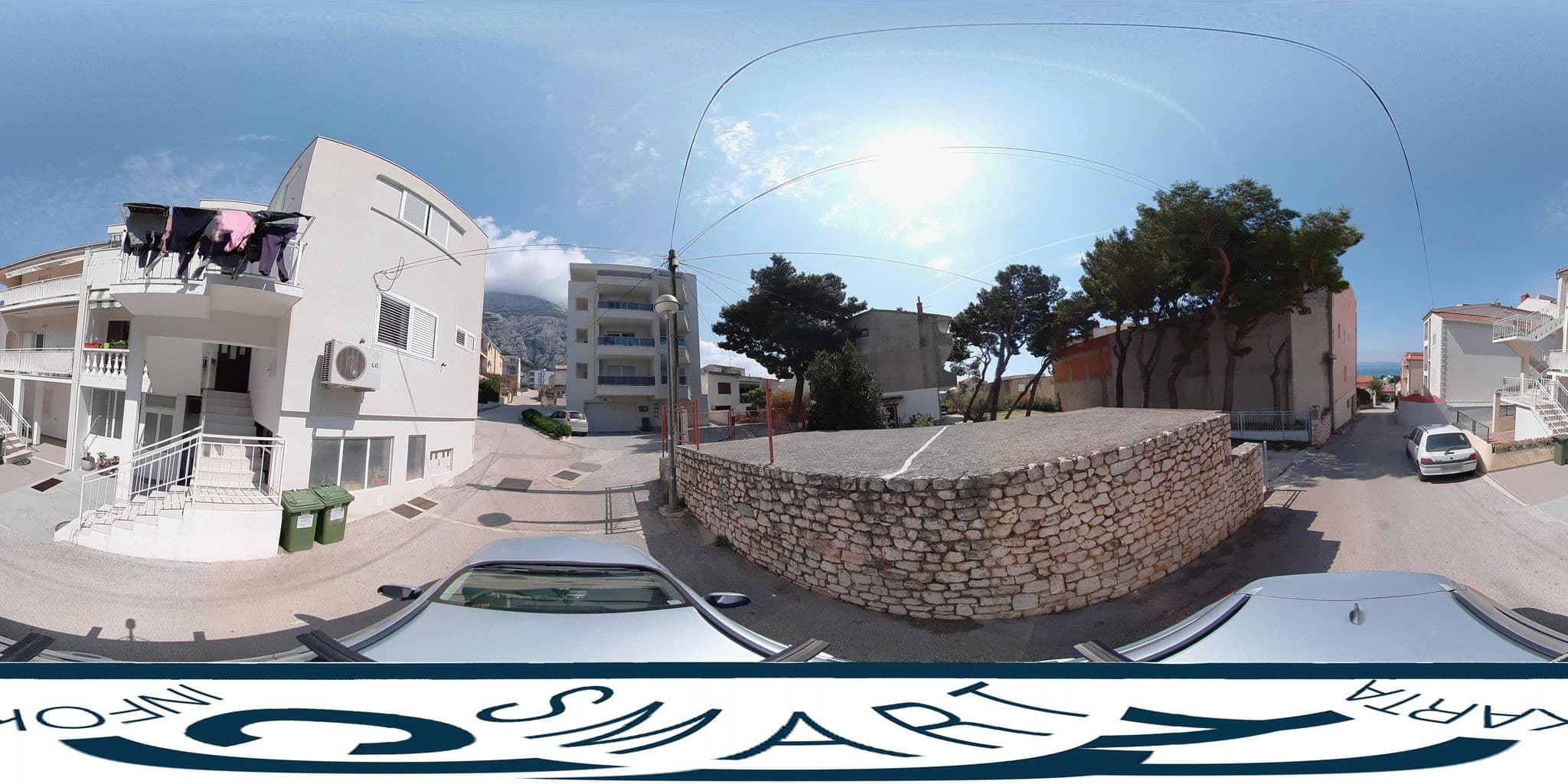 Street view near Apartments Pinery, Makarska — © SilvioBasic (CC BY-SA · Mapillary)