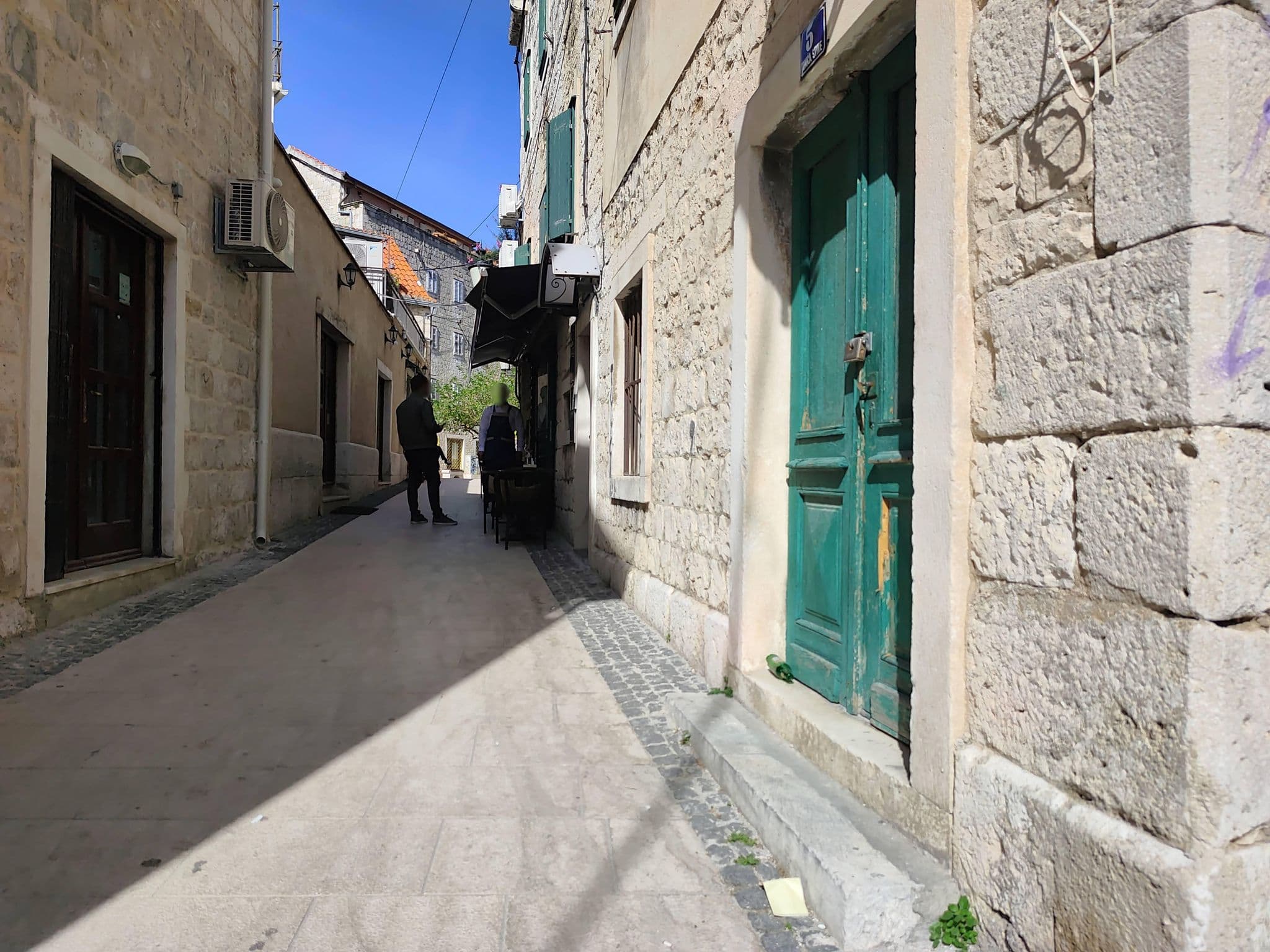 Street view near Riva Rooms, Split — © Duro (CC BY-SA · Mapillary)