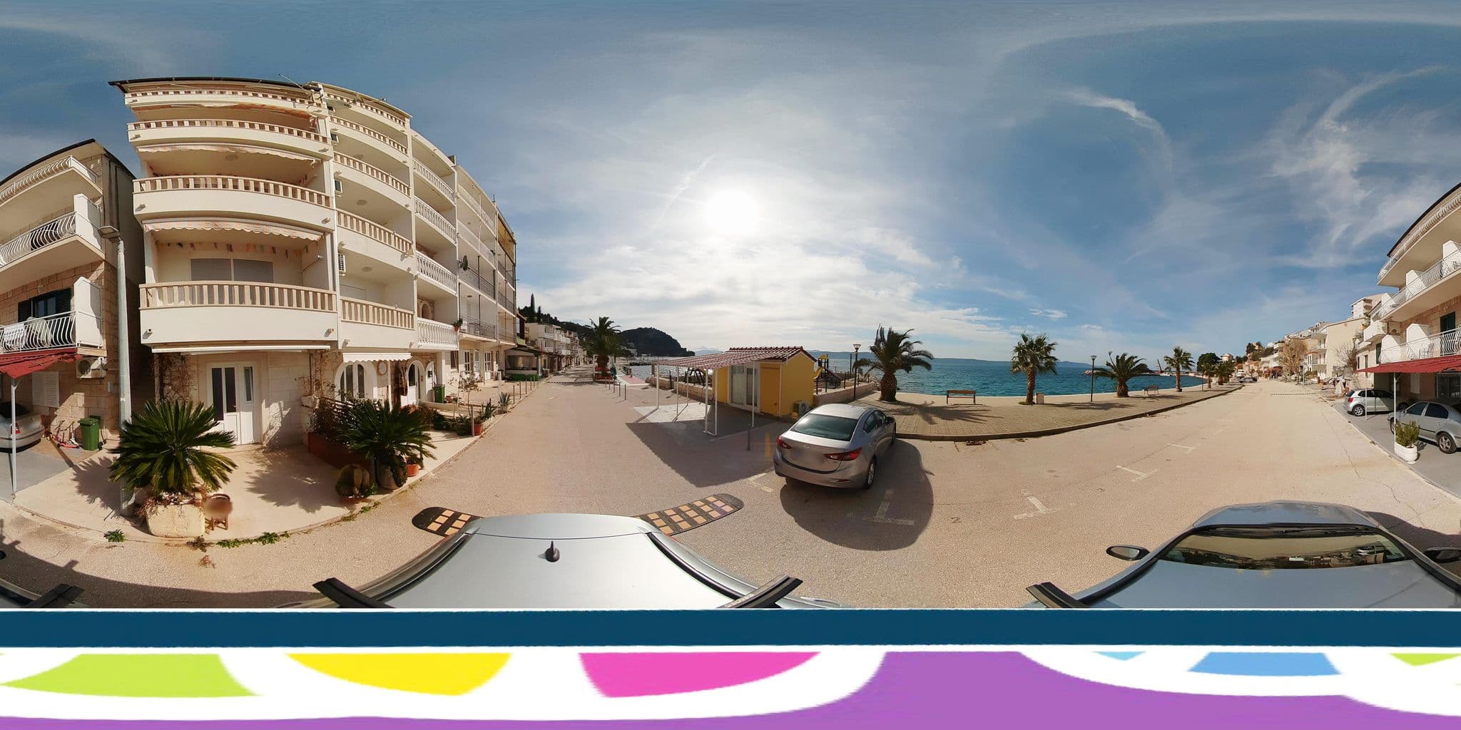 Street view near Studios Mirela, Podgora — © SilvioBasic (CC BY-SA · Mapillary)