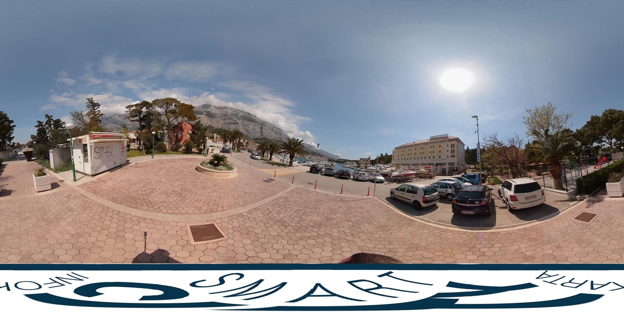 Street view near Apartments Beso, Makarska — © SilvioBasic (CC BY-SA · Mapillary)
