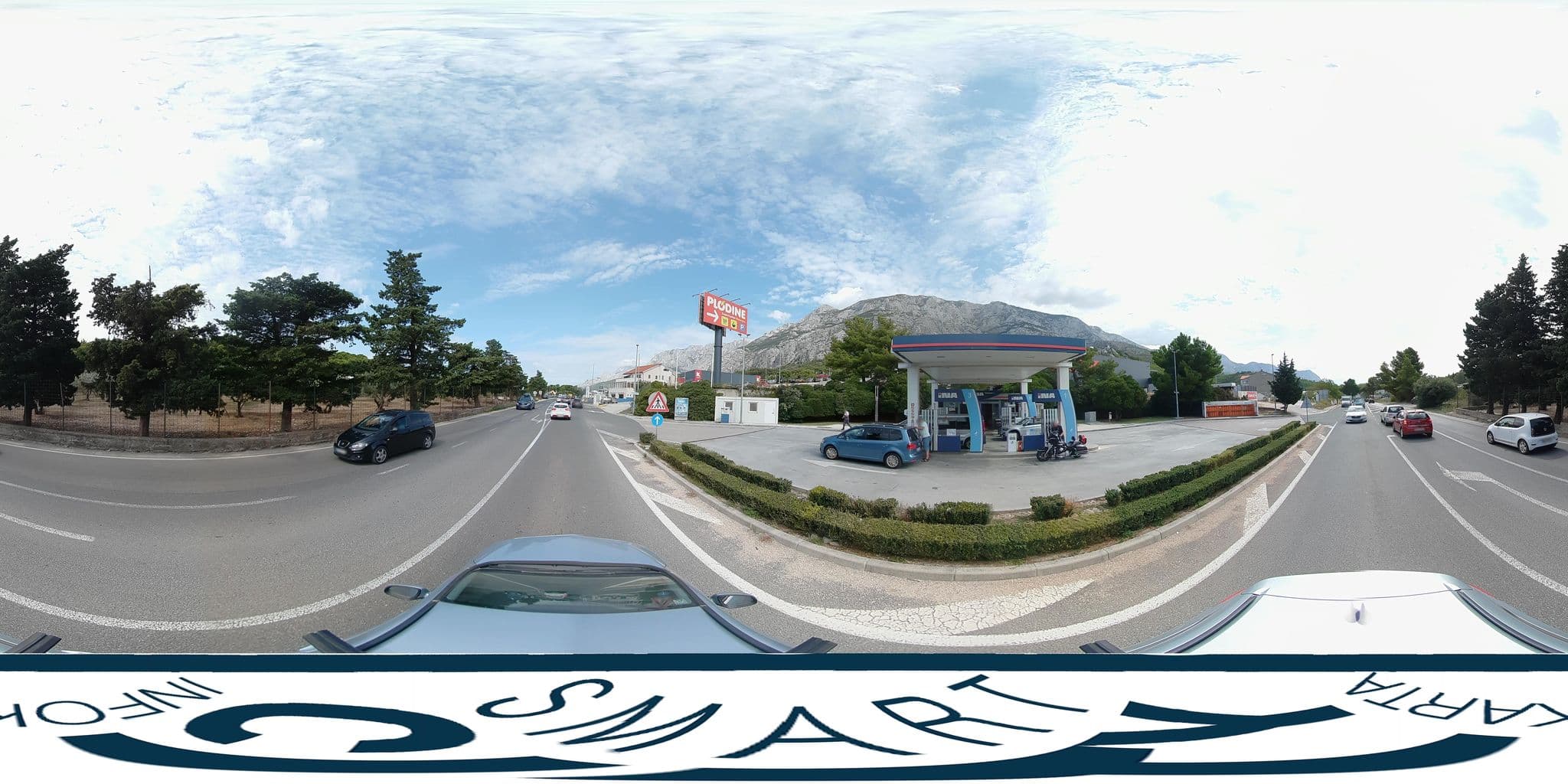 Street view near Villa LUX Apartments Makarska, Makarska — © SilvioBasic (CC BY-SA · Mapillary)