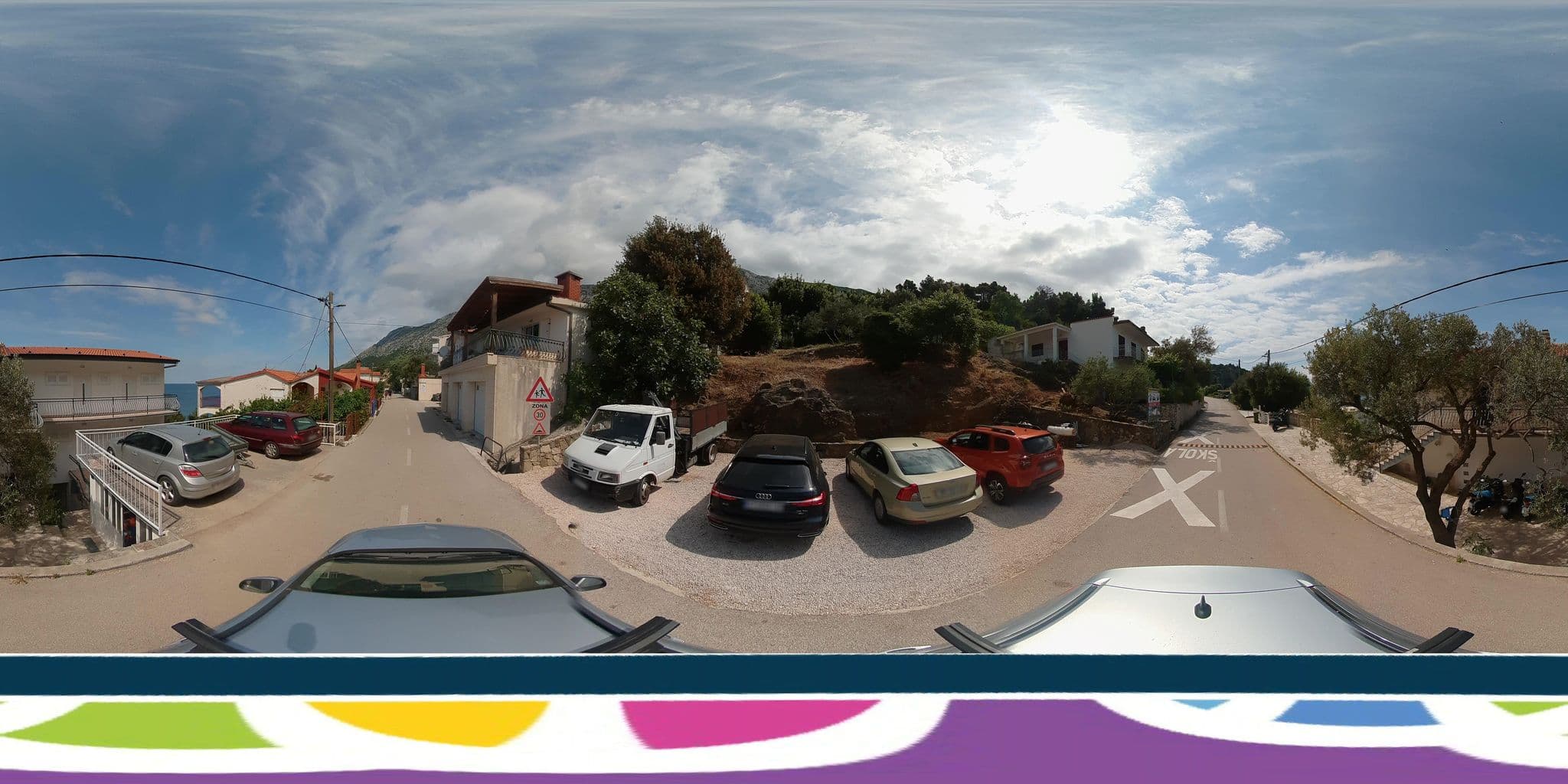 Street view near Apartments Marinovac, Podgora — © SilvioBasic (CC BY-SA · Mapillary)