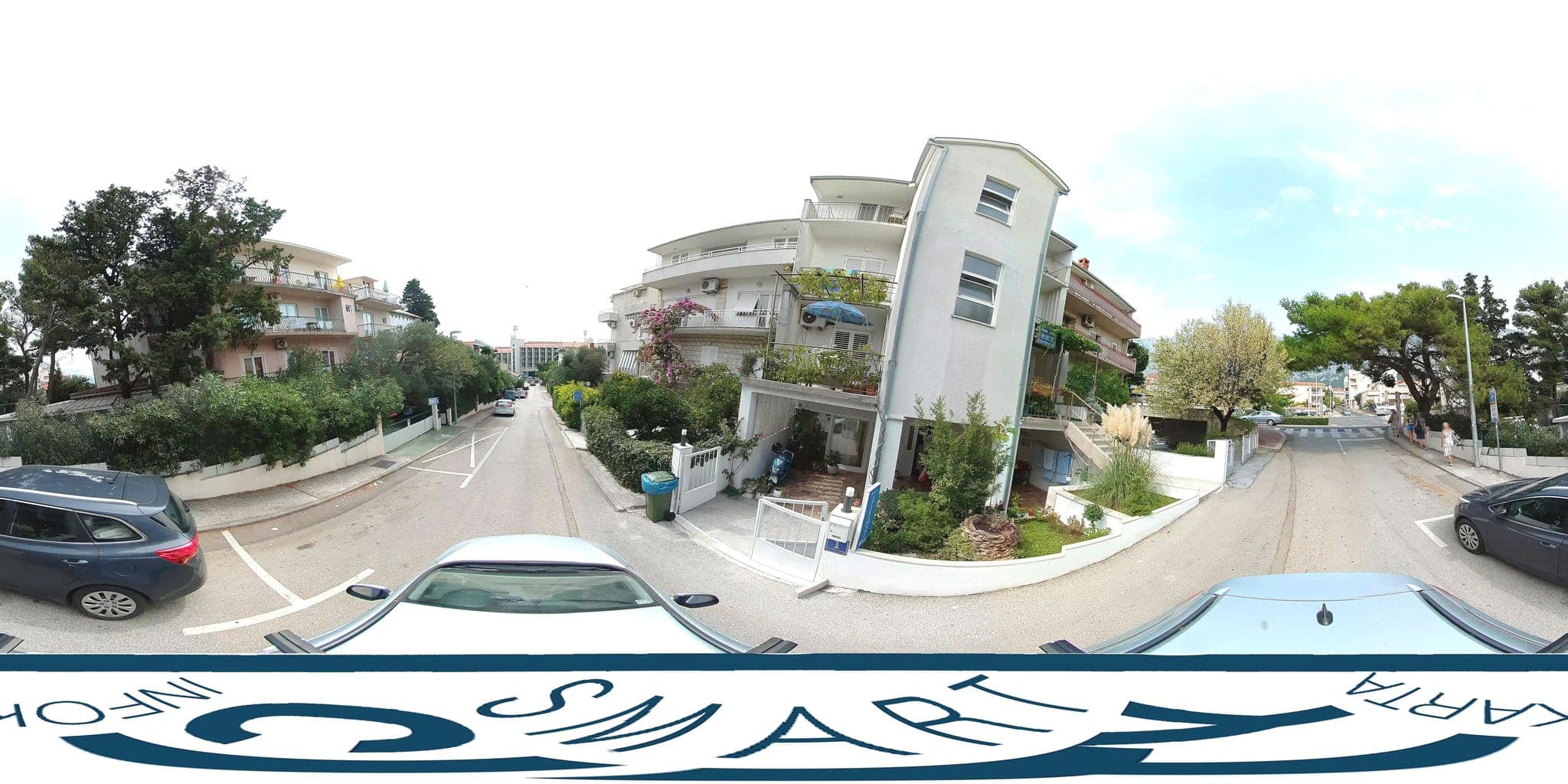 Street view near Villa Vujčić, Makarska — © SilvioBasic (CC BY-SA · Mapillary)