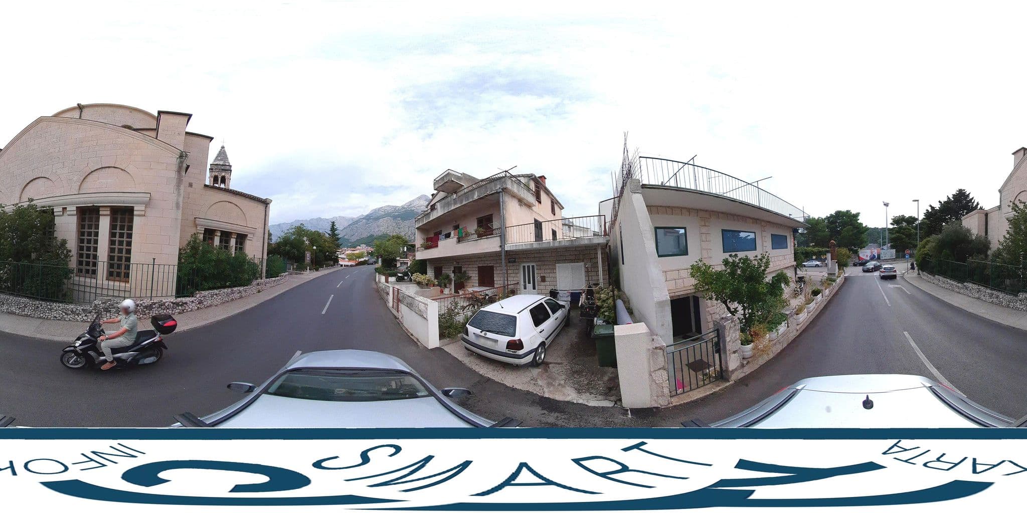 Street view near Apartment Afrika, Makarska — © SilvioBasic (CC BY-SA · Mapillary)
