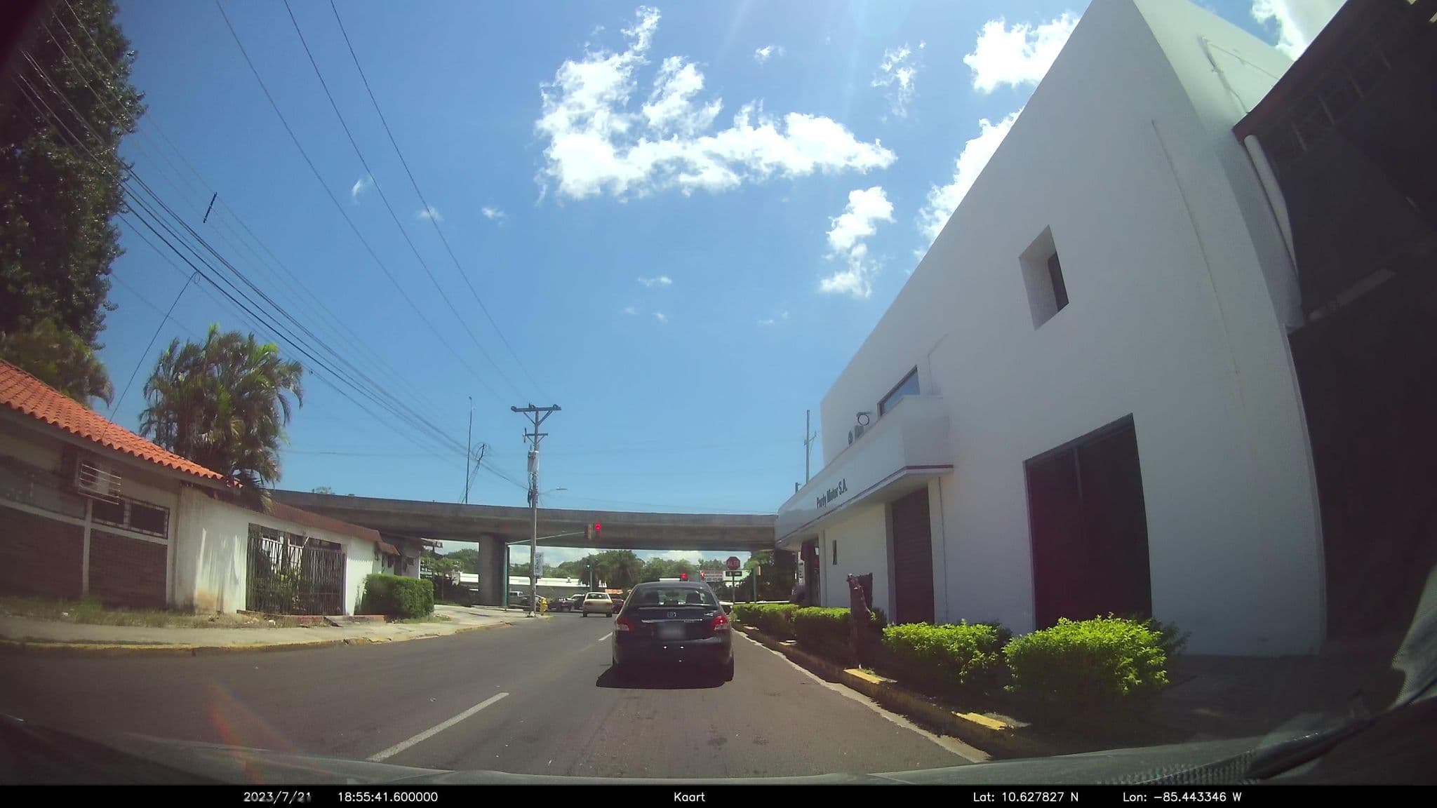Street view near Hotel El Bramadero, Liberia — © kaart_2 (CC BY-SA · Mapillary)
