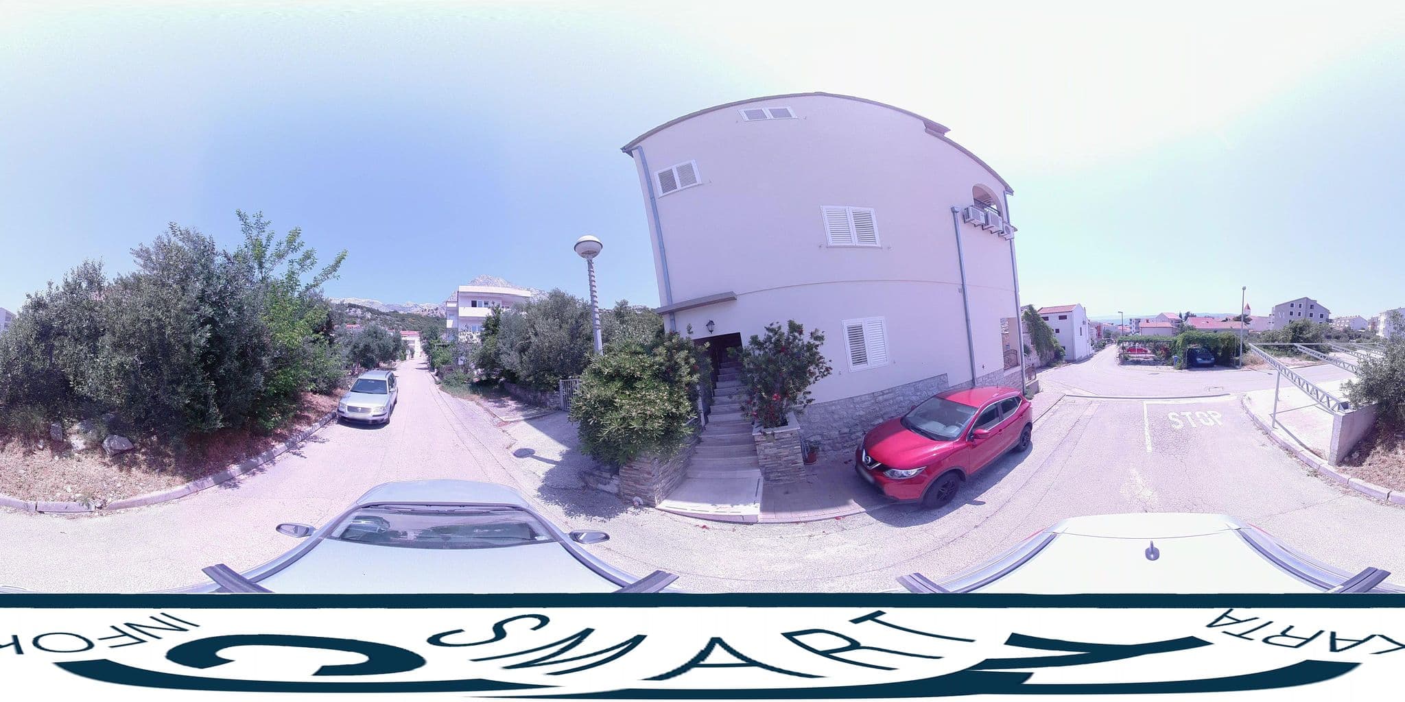 Street view near Apartment Danese Promajna, Baška Voda — © SilvioBasic (CC BY-SA · Mapillary)