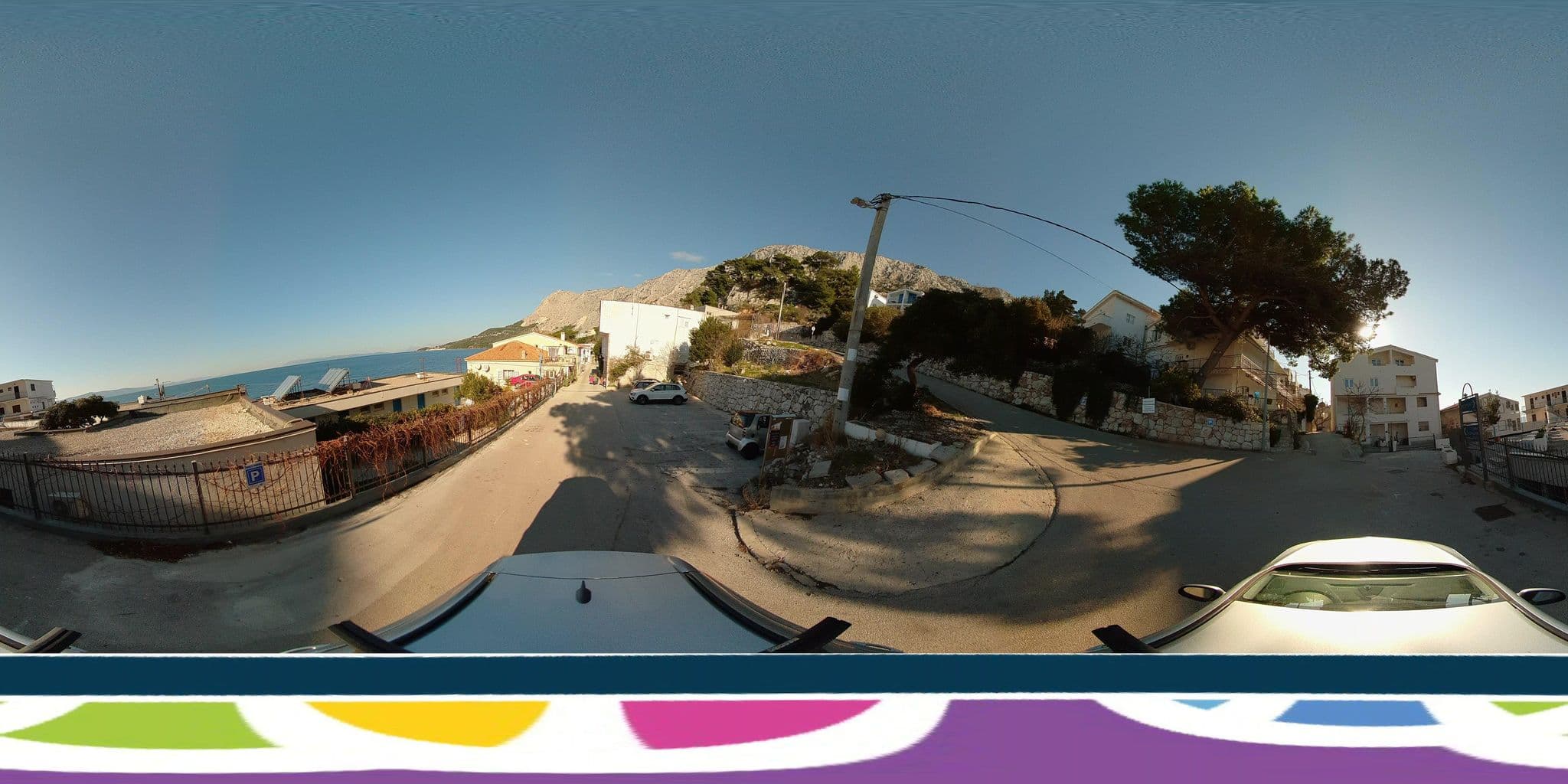 Street view near Beach Hotel Plaza Drasnice, Croatia, Podgora — © SilvioBasic (CC BY-SA · Mapillary)