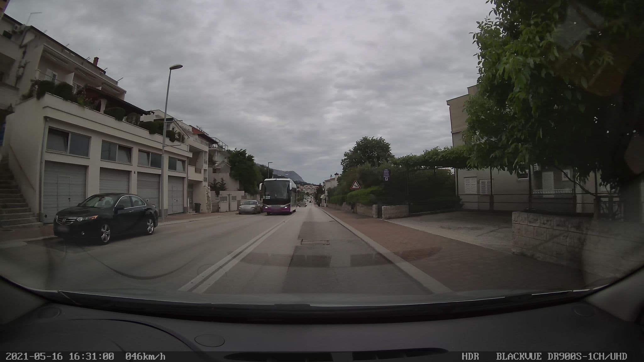Street view near Apartments Villa Dona, Makarska — © brackone (CC BY-SA · Mapillary)